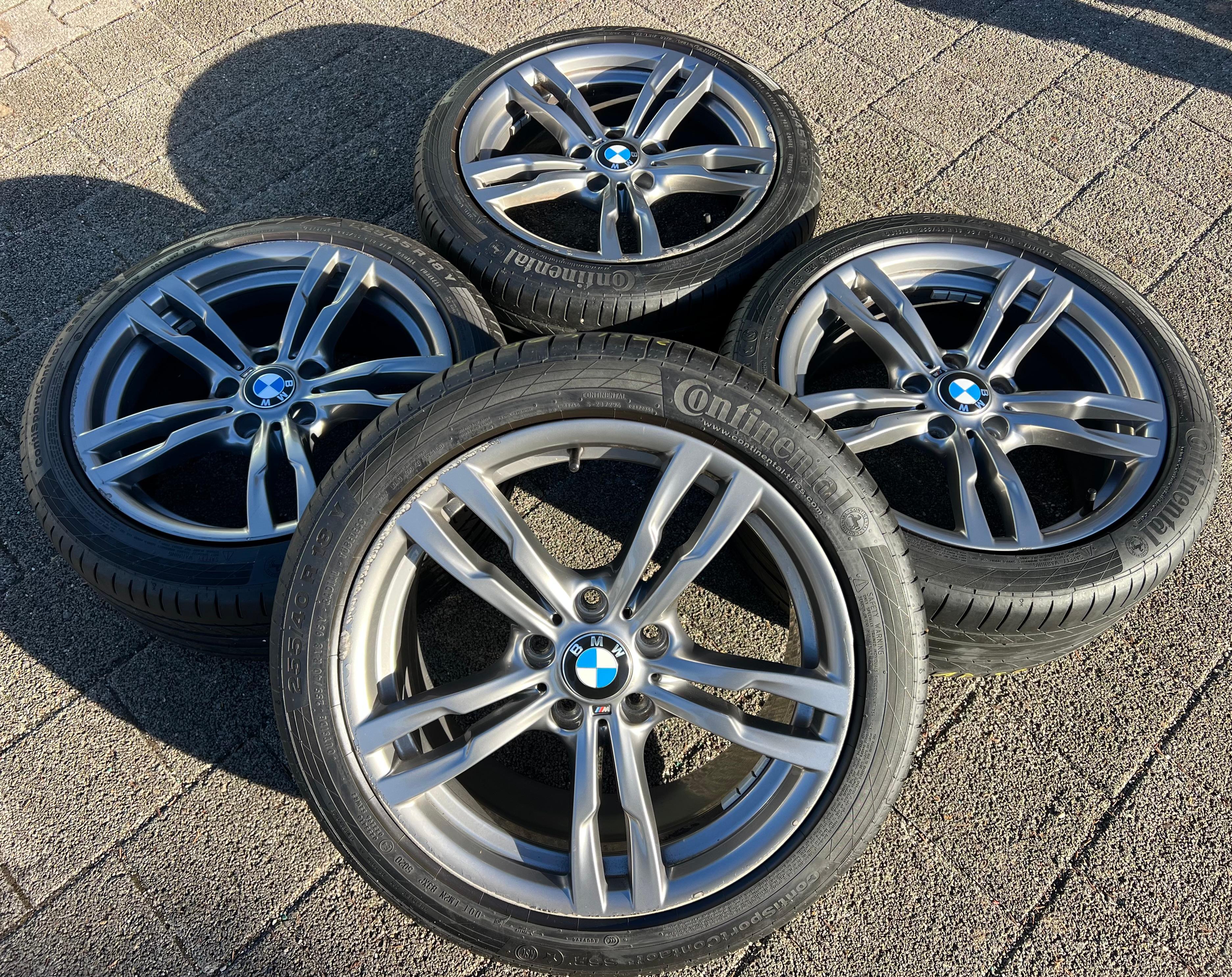 4 ORIGINAL 18" ALU SOMMERRÄDER BMW 3ER REIHE F30 F31 4ER F32 F33 STYLING M441 FREIHAUS