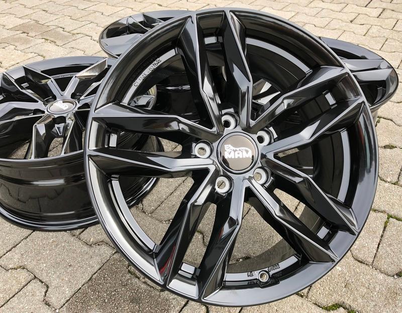4 MAM 18" ALUFELGEN MERCEDES A-KLASSE B-KLASSE CLA NEU