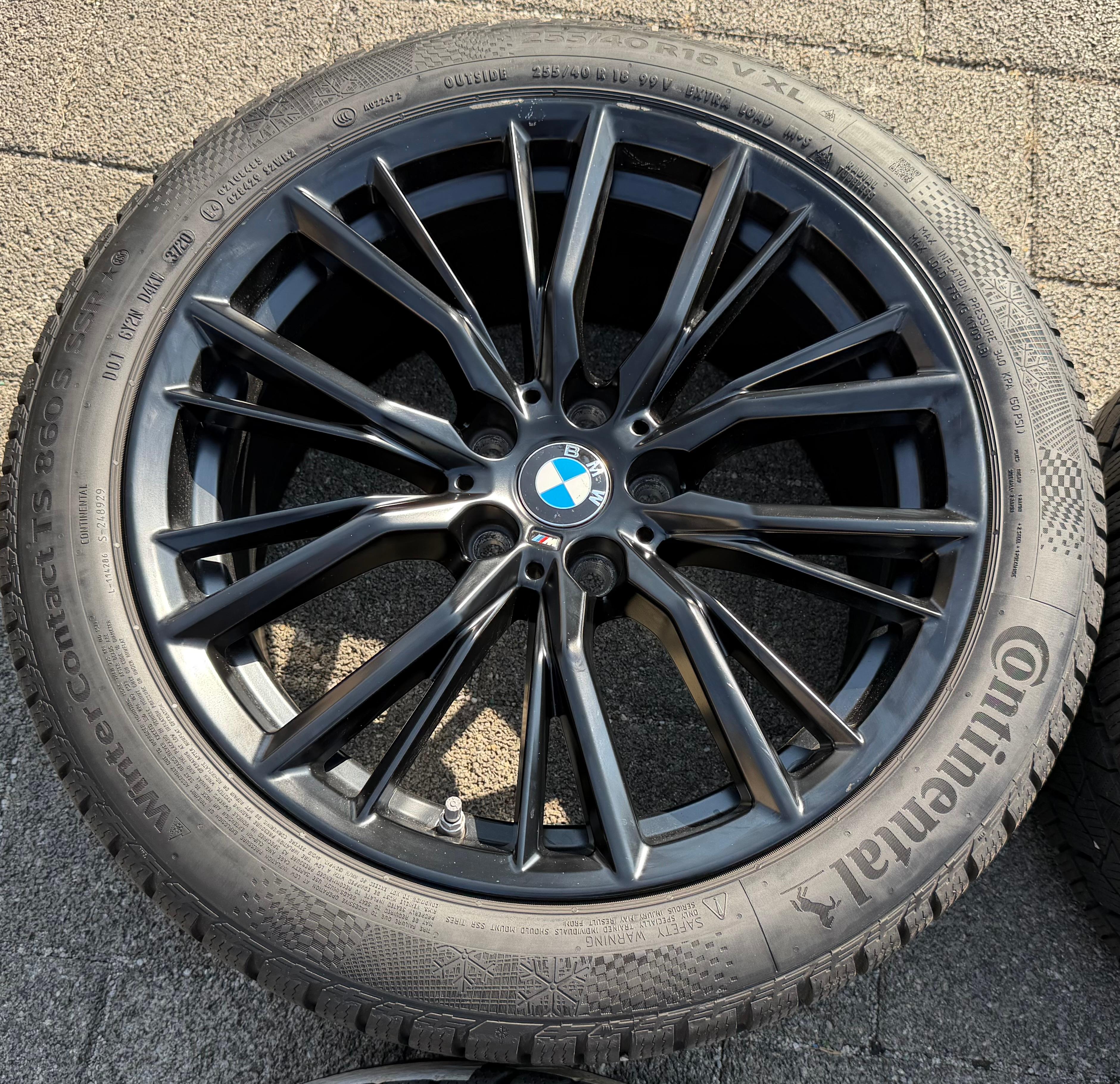4 Original 18" Alu Winterräder BMW 3ER Reihe G20 G21 4ER G22 G23 2ER G42 M796 RDKS