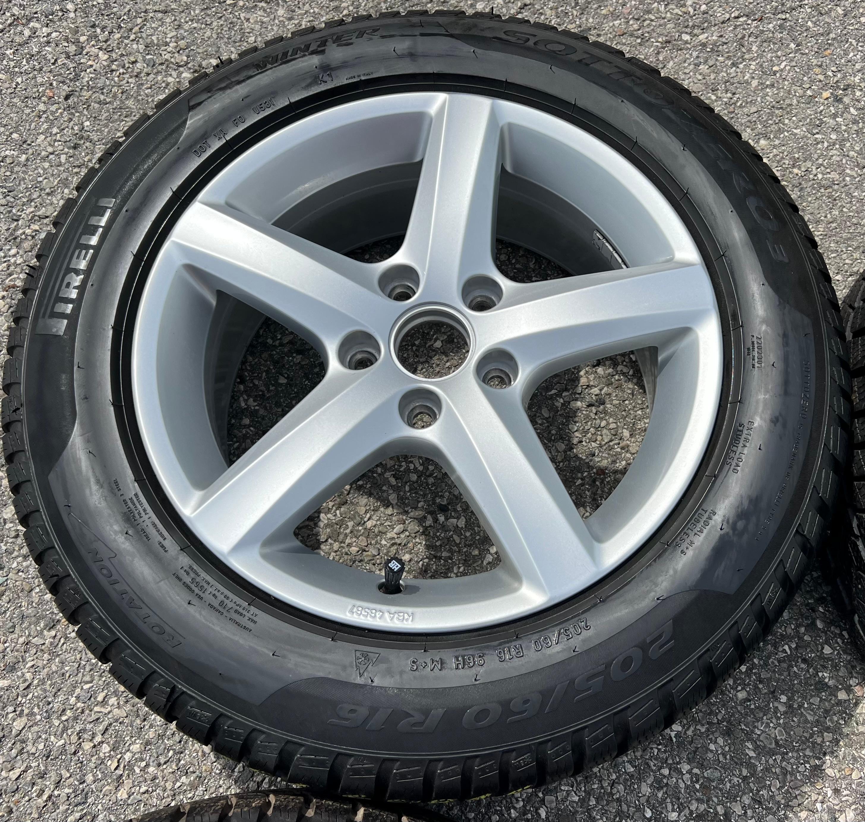 4 JANTES ALU ORIGINALES 16" VW PASSAT 3G B8 6,5x16 ET42 3AA071496A FREIHAUS