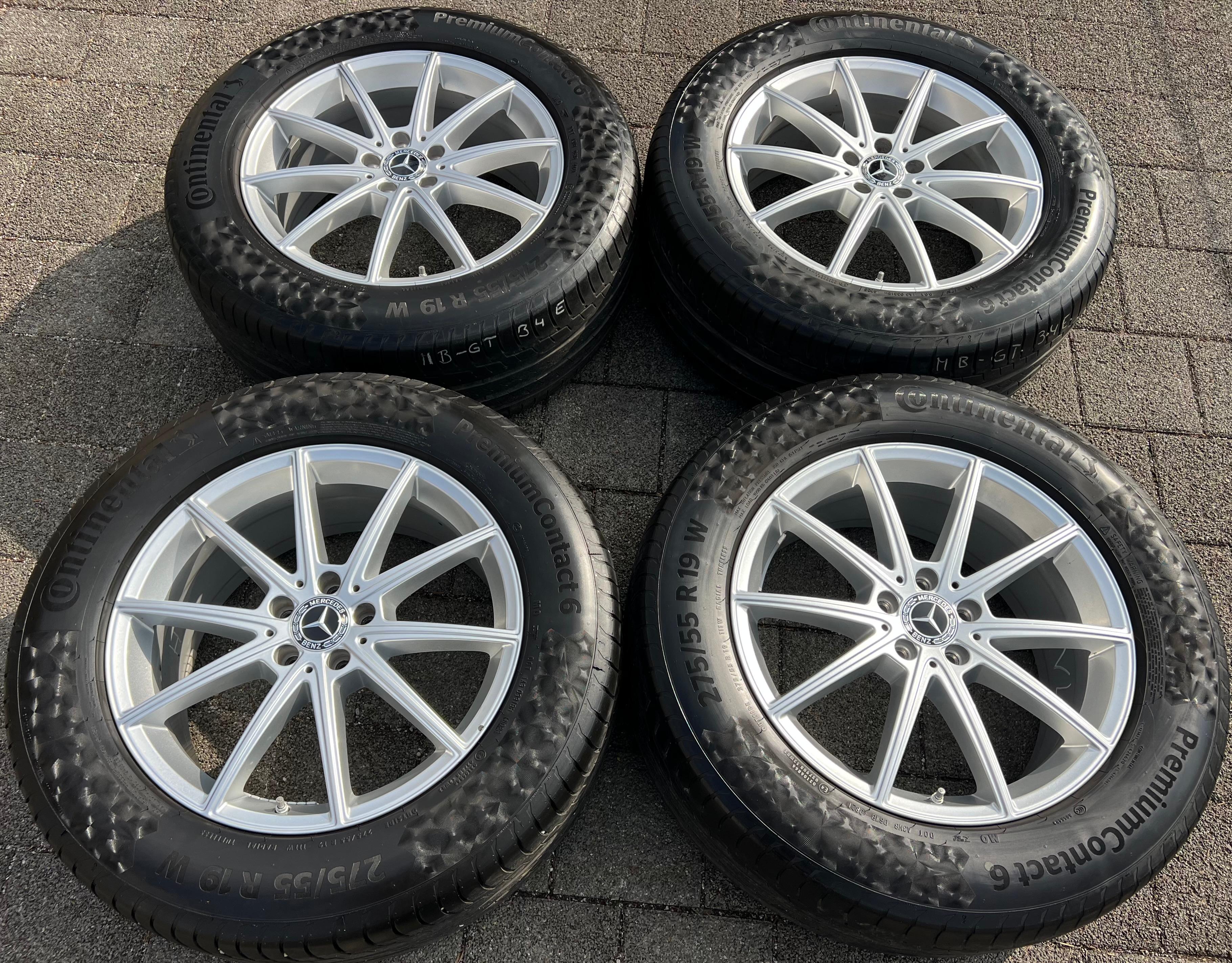 4 ORIGINAL 19" ALUFELGEN MERCEDES GLE V167 COUPE C167 A1674010400 A1674010500