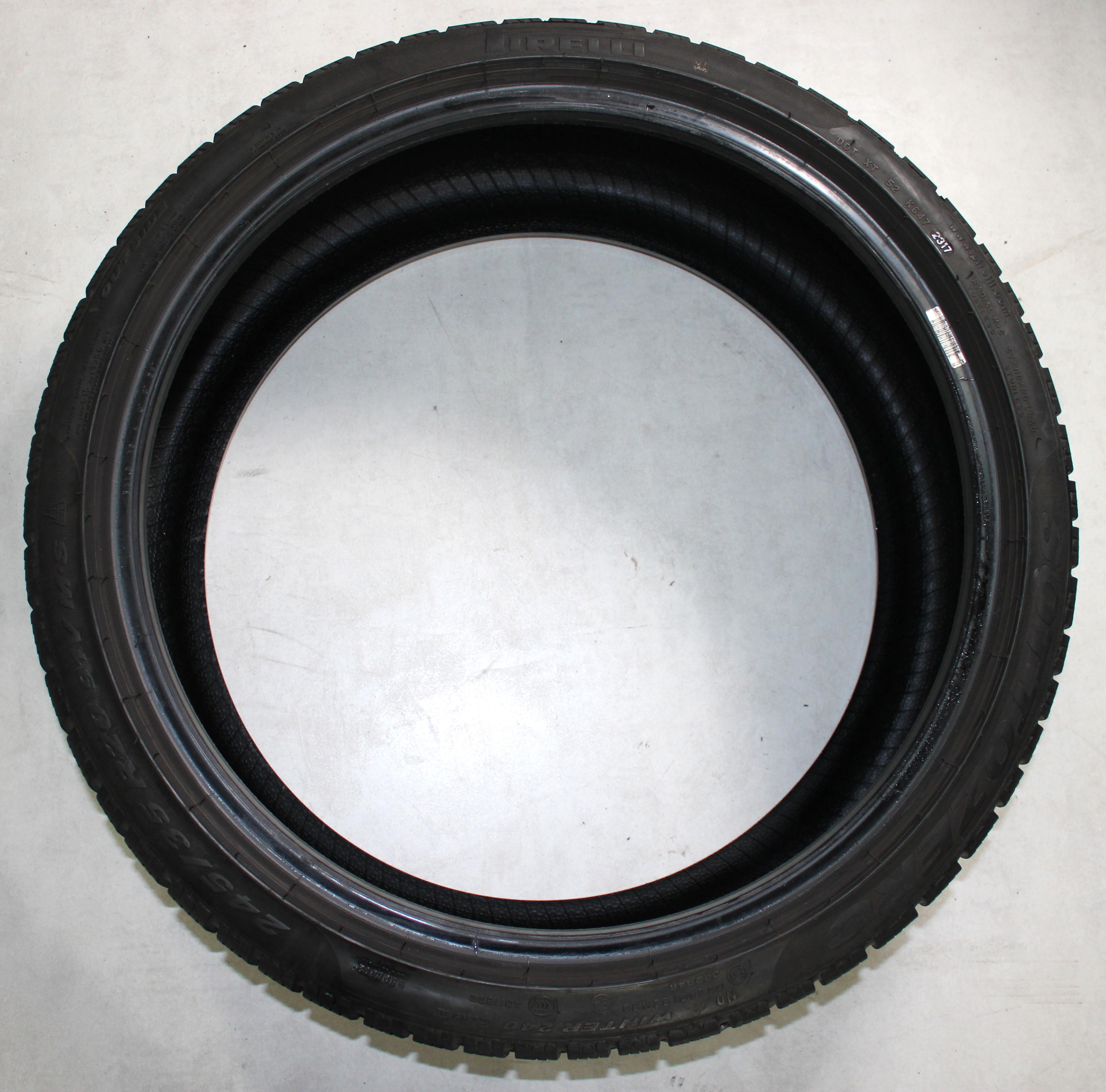 2 x 245/35R20 91V pneus hiver Pirelli Sottozero Winter 240 série 2 4,5-5mm 2017 N0