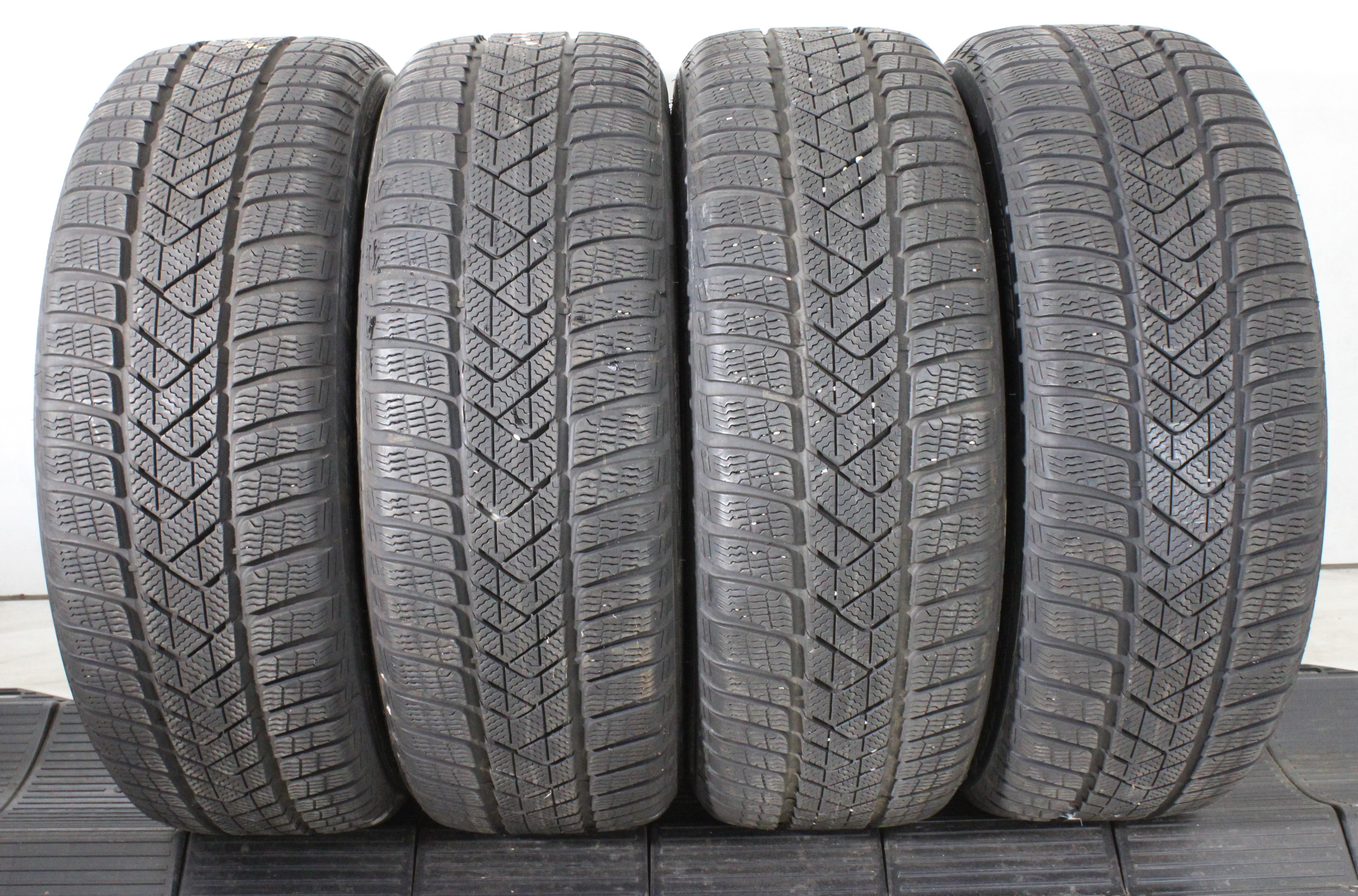 4 x 225/45R19 96V Winterreifen Pirelli Sottozero 3 Runflat 6,5-7mm 2020