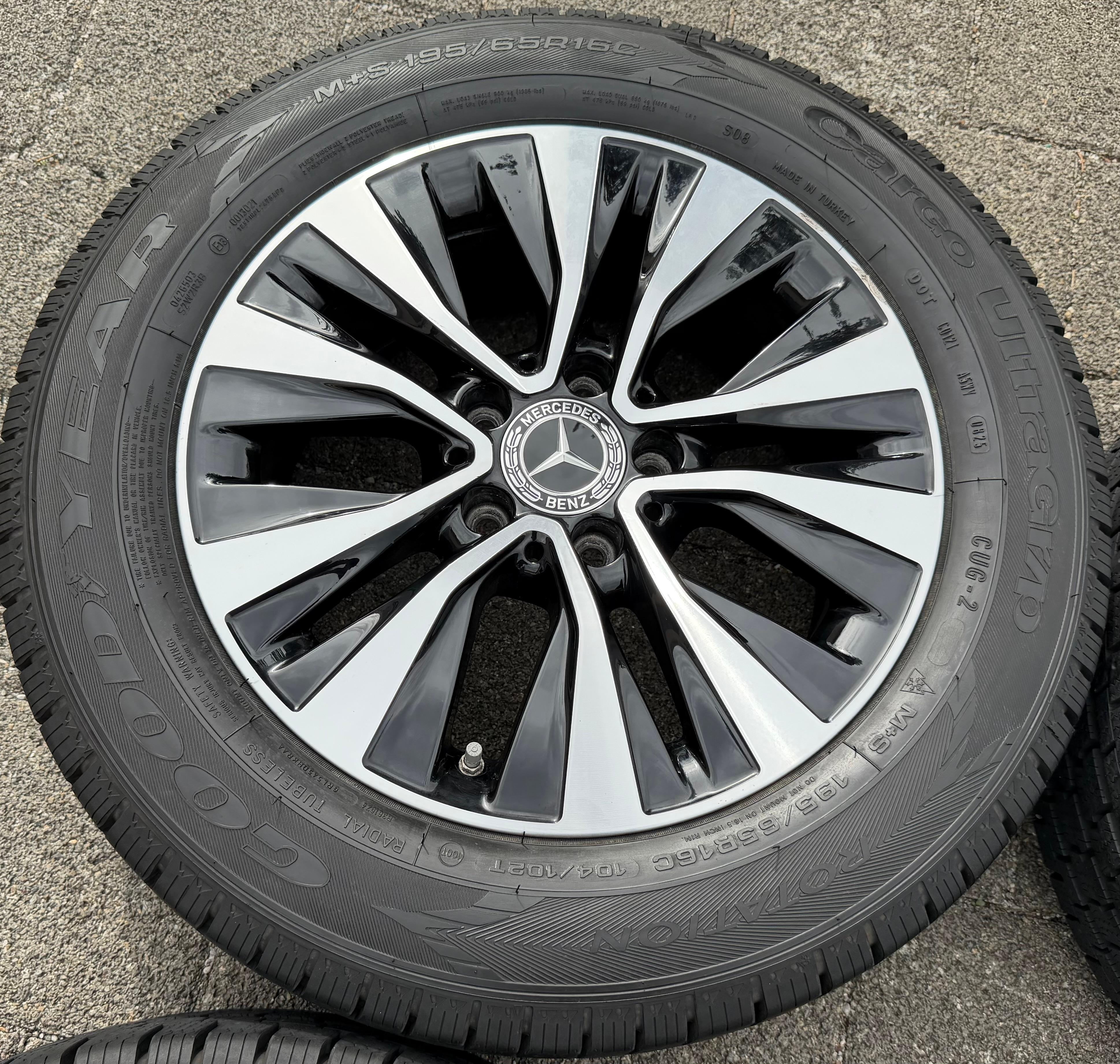 4 ORIGINAL 16" ALUFELGEN MERCEDES A-KLASSE W177 B-KLASSE W247 CLA W118 A1774010000 RDKS