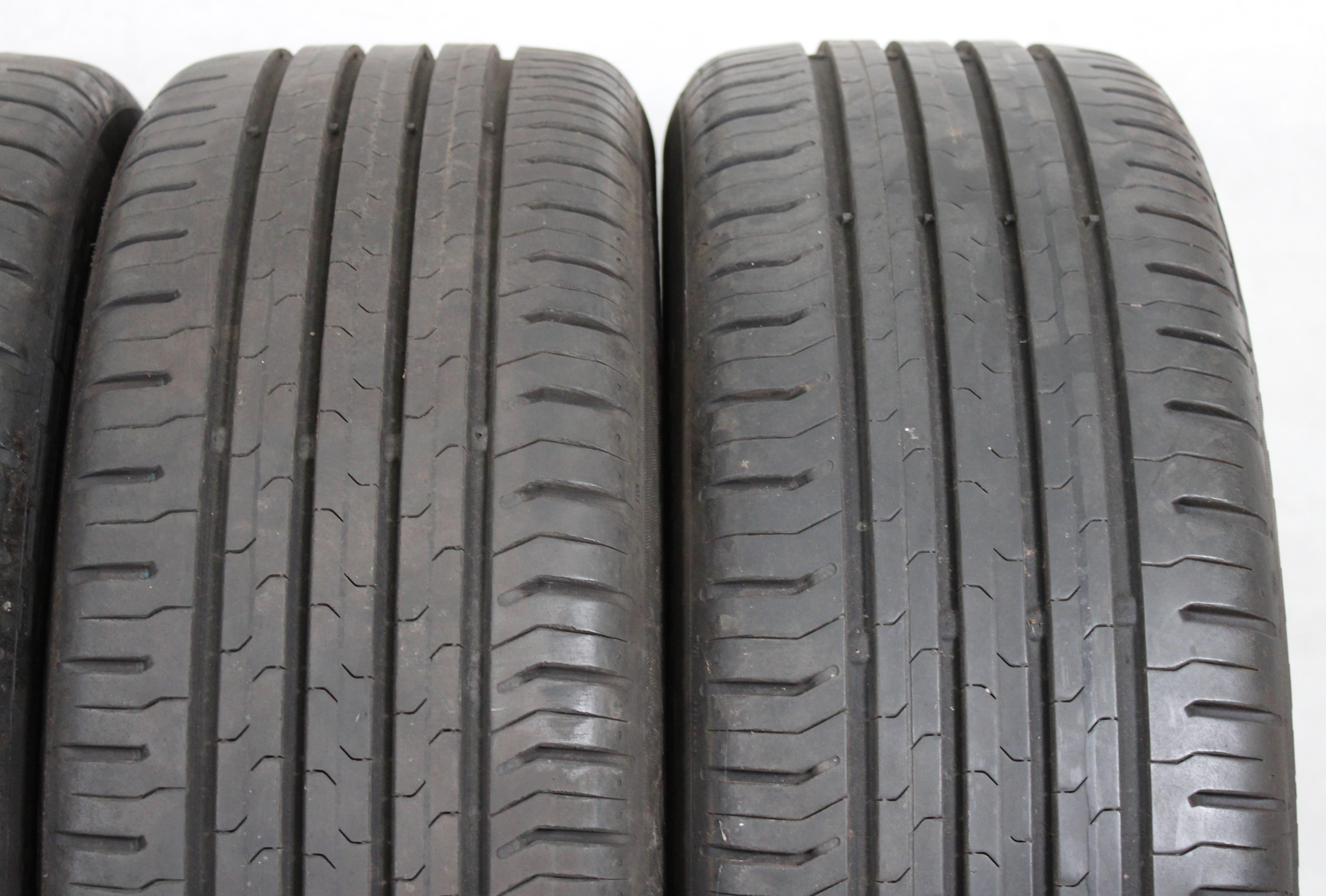 4 x 195/55R16 87H Sommerreifen Continental  Eco Contact 5 6,5-7mm 2019