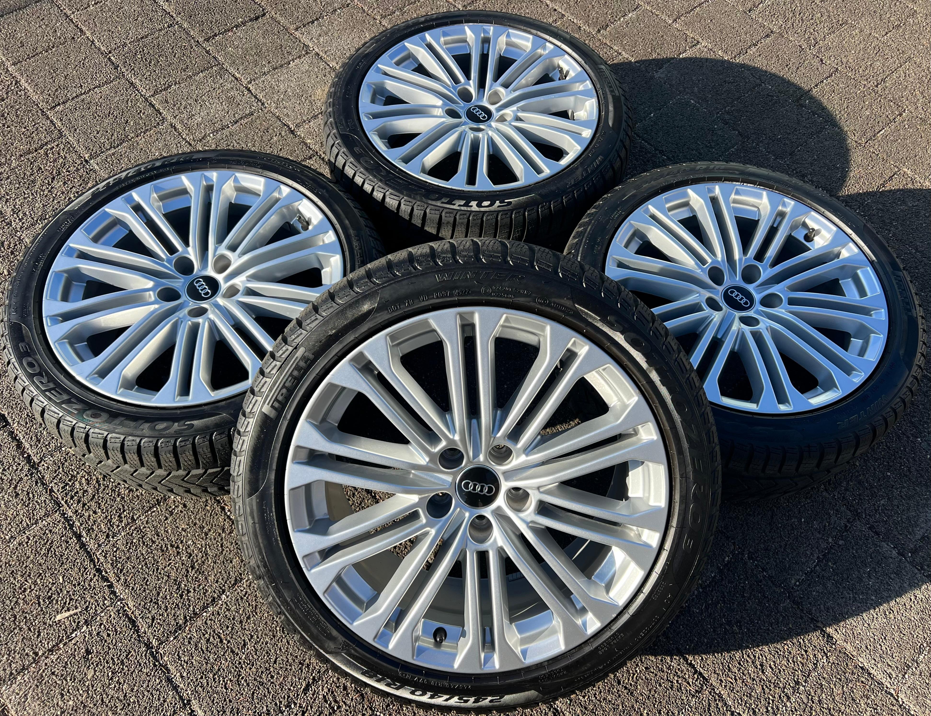 4 ORIGINAL 18" ALU WINTERRÄDER AUDI A5 8W F5 245/40R18 97V 8W0601025EE FREIHAUS