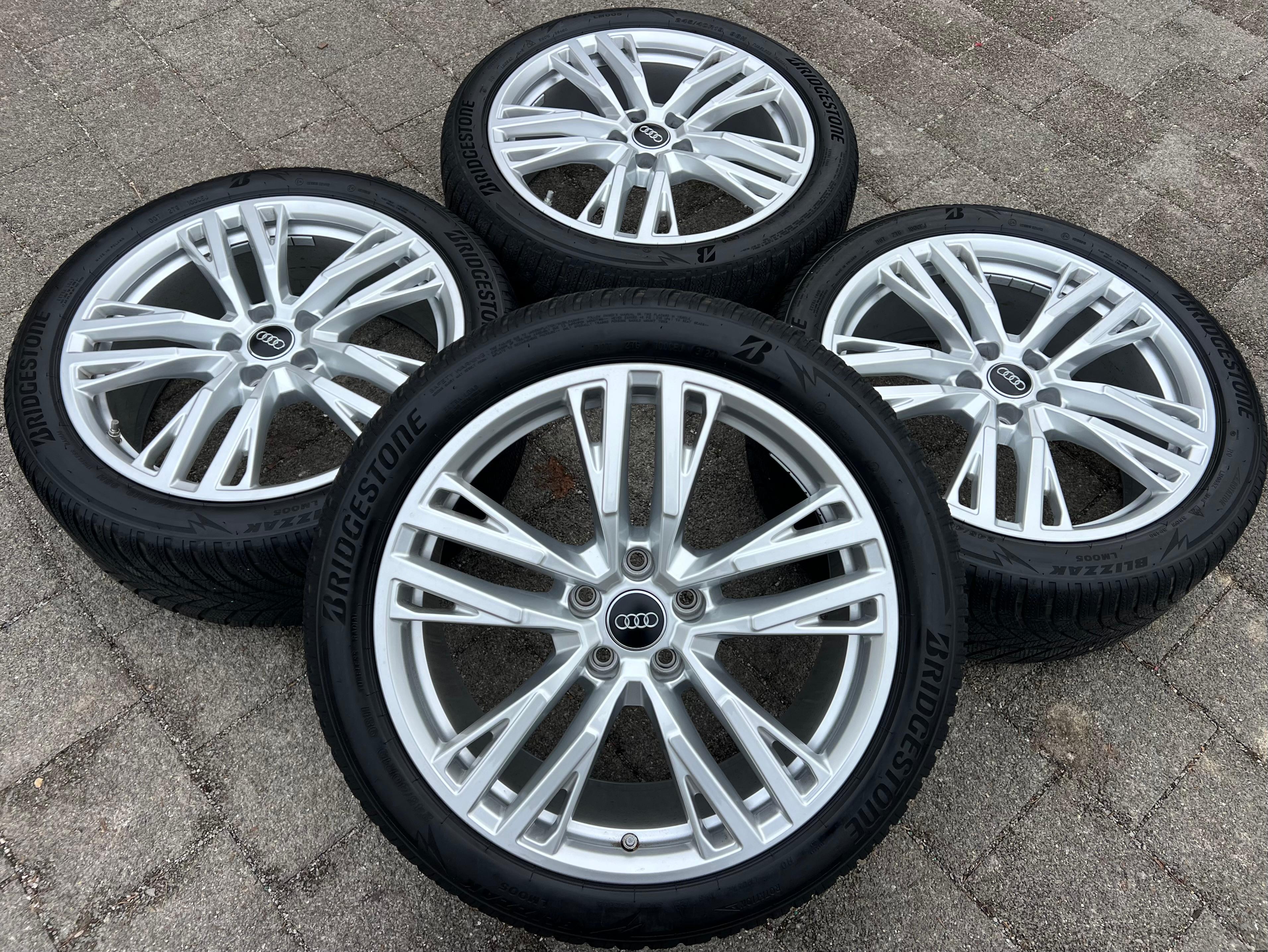 4 ORIGINAL 19" ALU WINTERRÄDER AUDI A5 S5 FU2 B10 8B3601025AS 245/40R19 98H 2024
