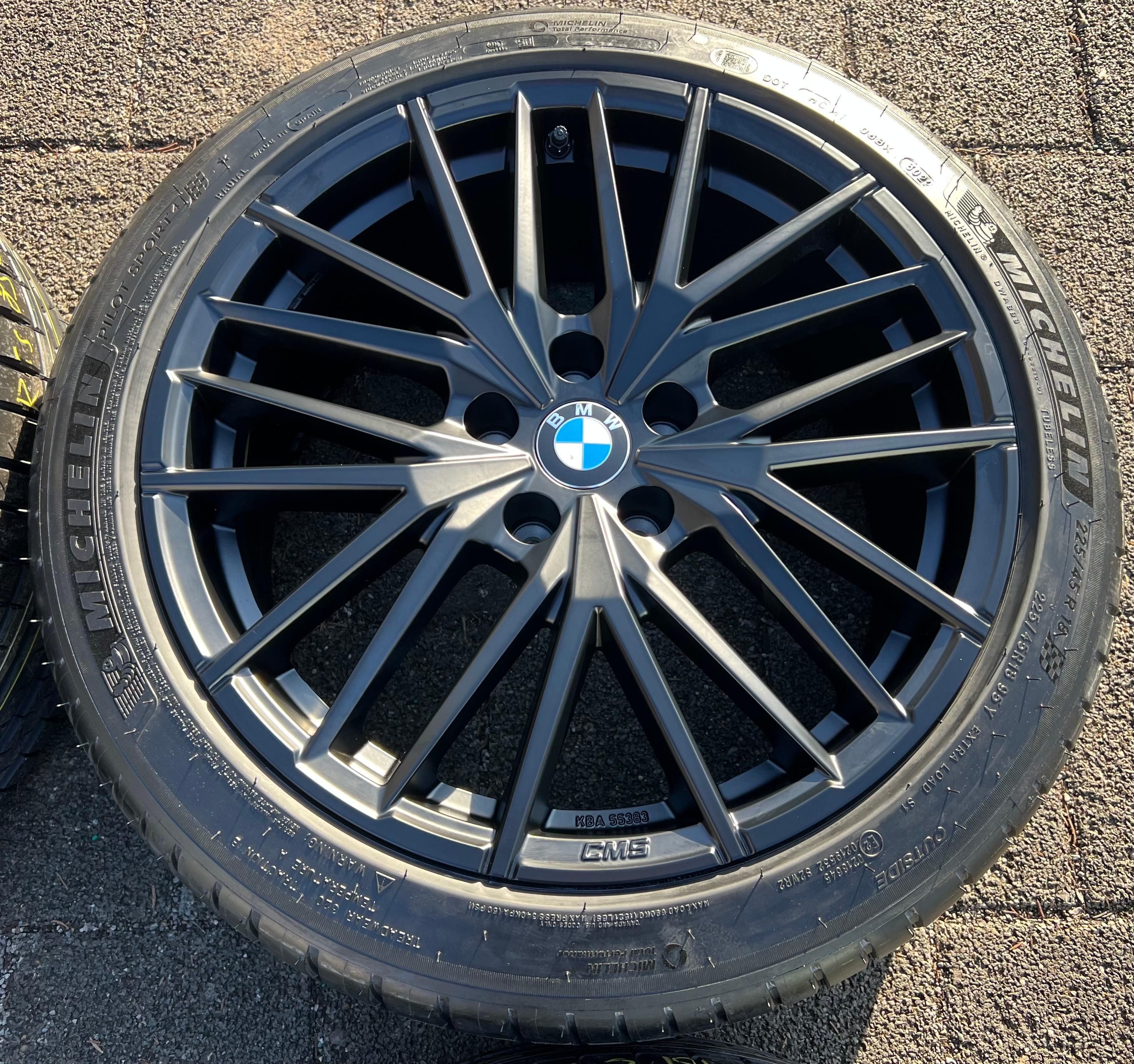 4 RUEDAS DE VERANO DE ALEACIÓN DE 18" BMW SERIE 2 G32, SERIE 3 G20 G21, SERIE 4 G22 G23 G26 CON RDKS MICHELIN