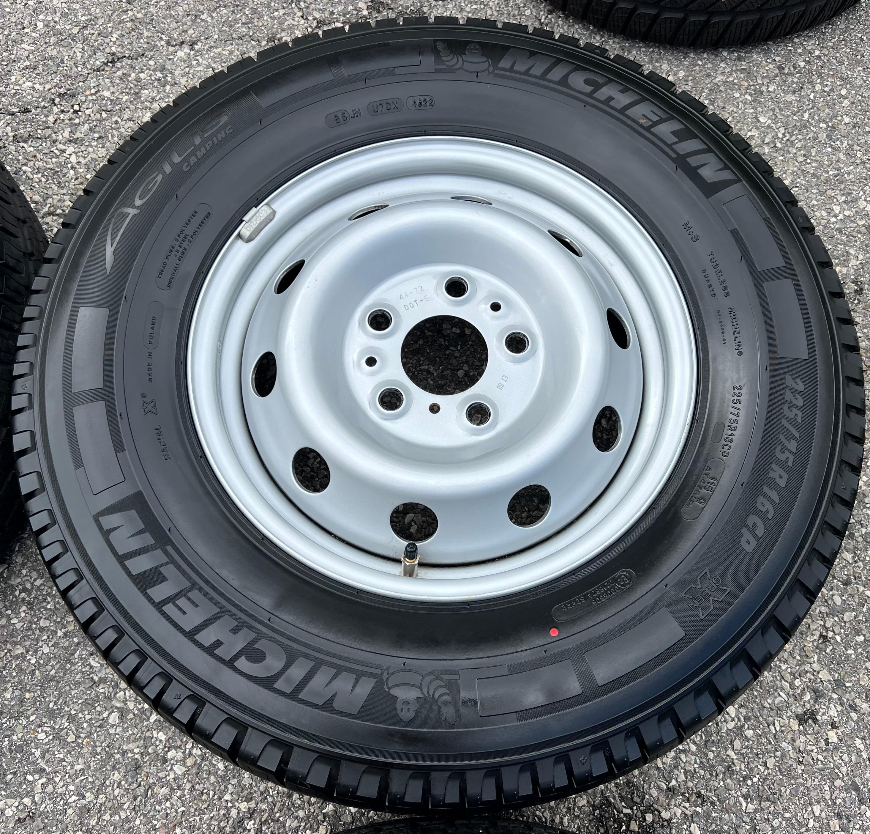 4 ROUES D'ÉTÉ PEUGEOT BOXER FIAT DUCATO CITROEN JUMPER 5x130 225/75R16C 2022