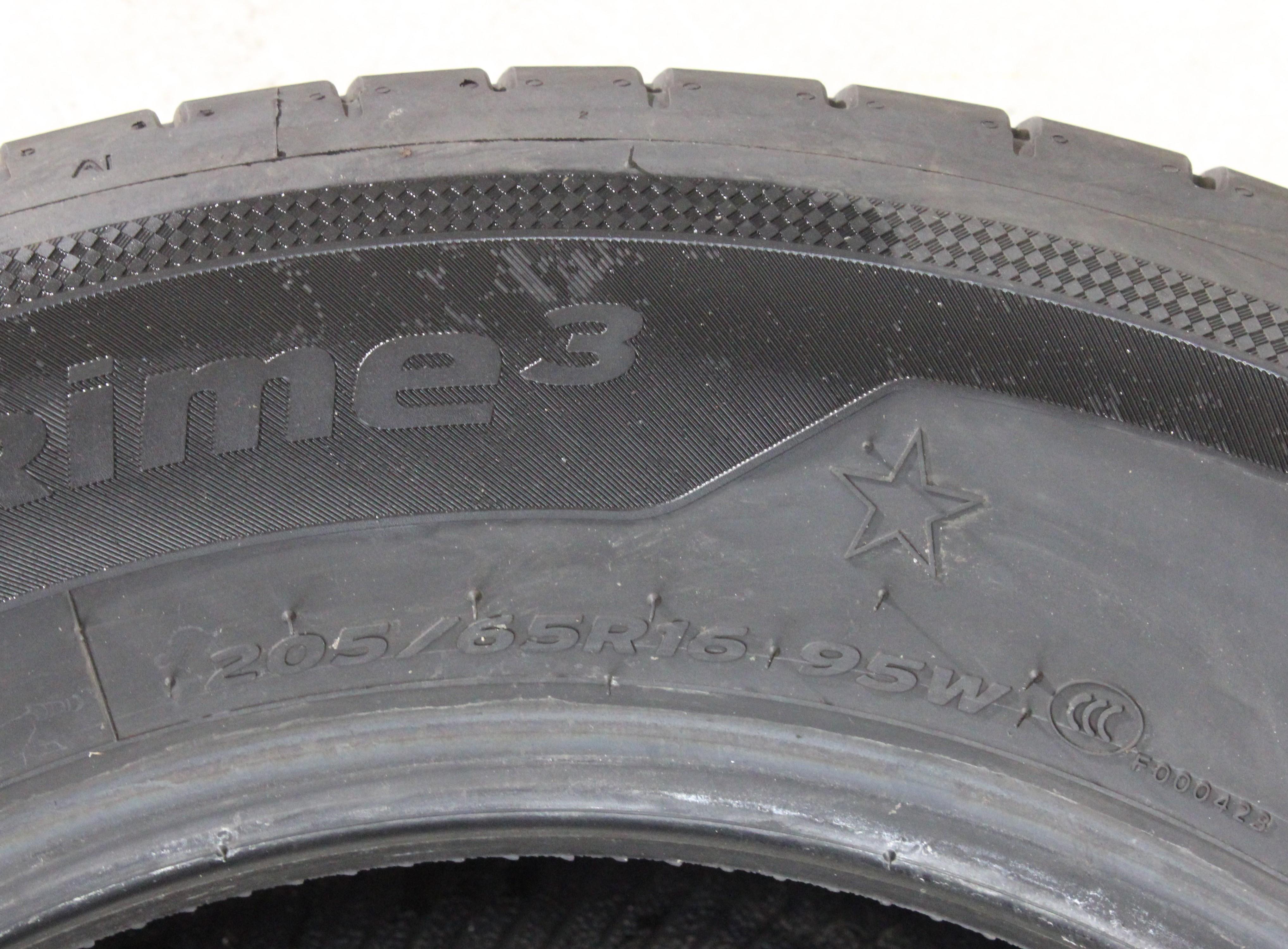 1 neumático de verano Hankook Ventus Prime 3* 205/65R16 95W, 5-5,5 mm, 2025