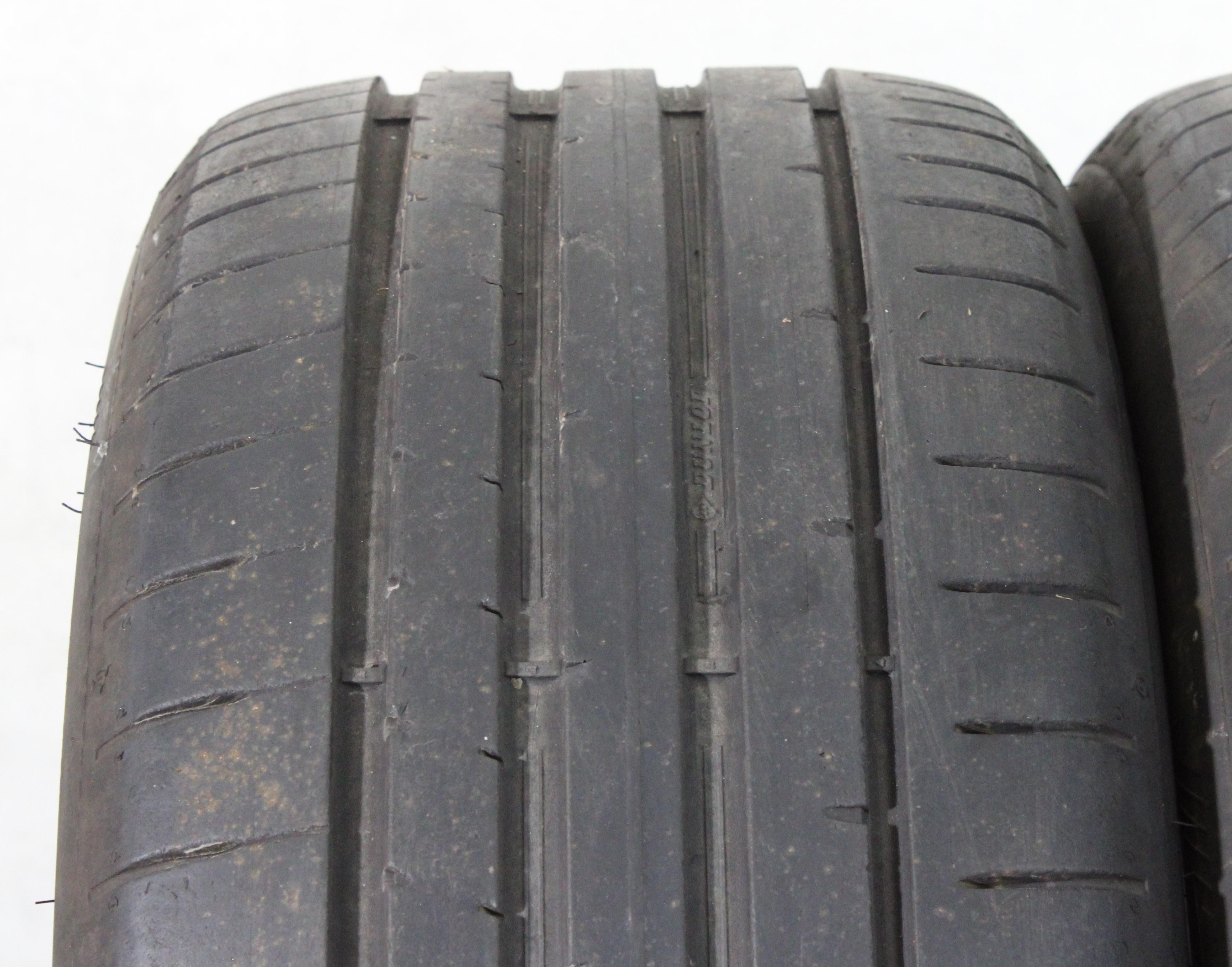 2 x 225/45R17 91Y Sommerreifen Dunlop Sport Maxx RT2 5-5,5mm 2018