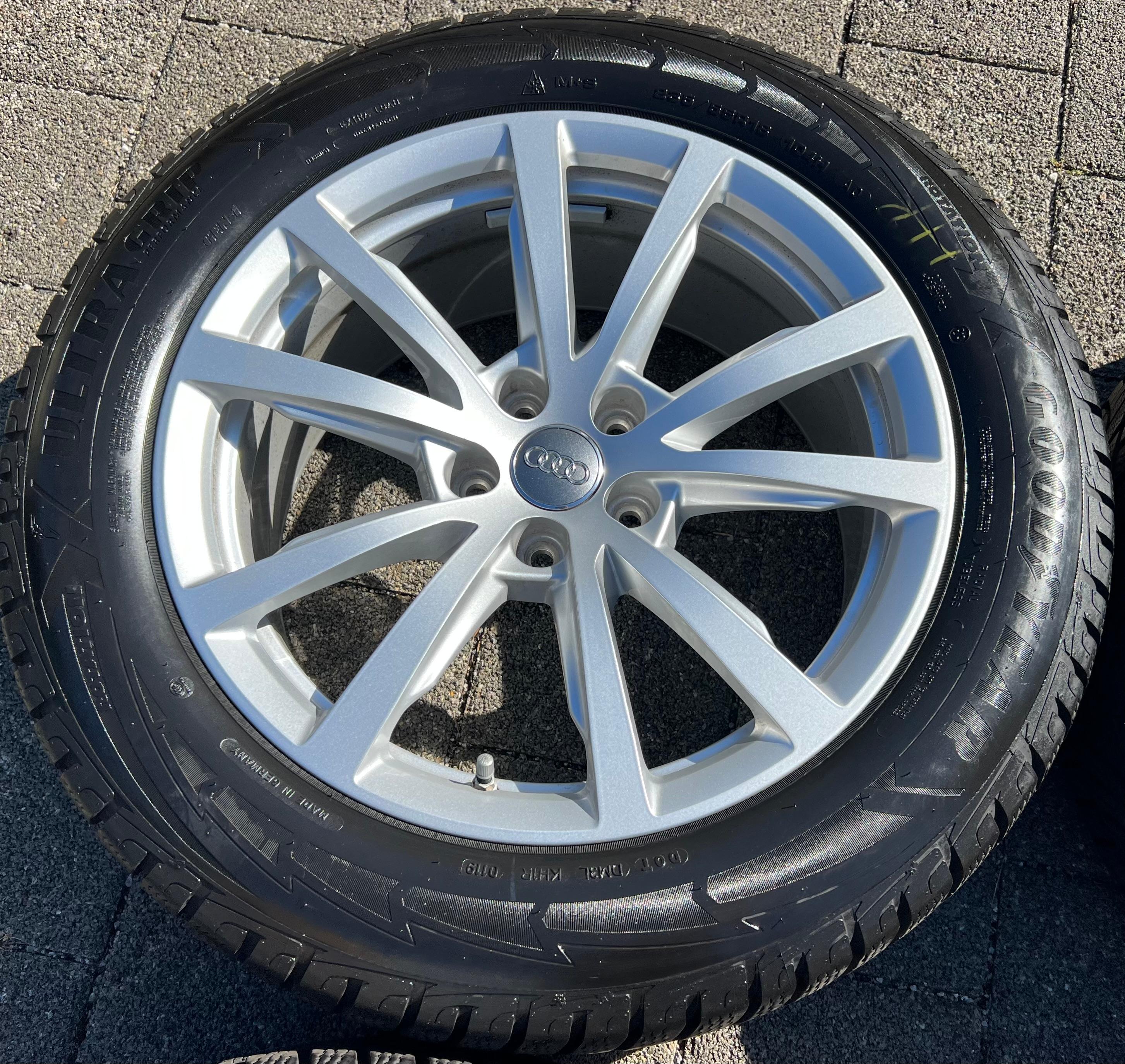 4 ORIGINAL 18" ALU WINTERRÄDER AUDI A8 4N 4N0601025A 235/55R18 104H TOP FREIHAUS