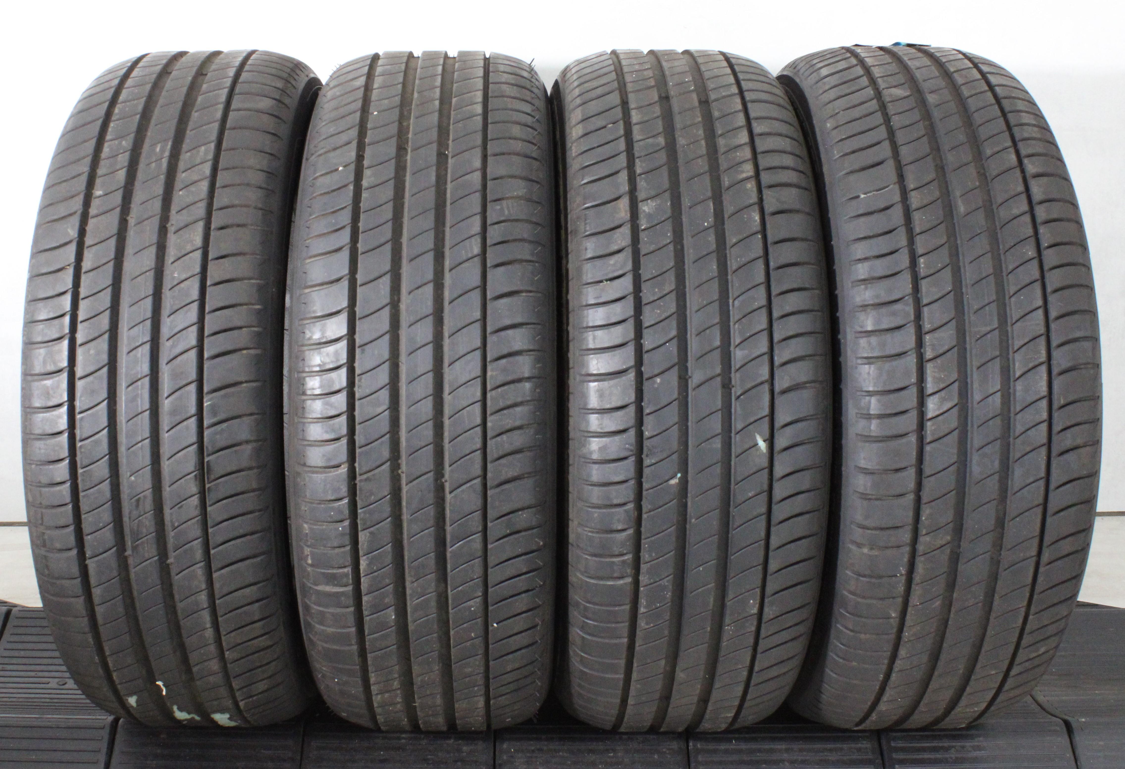 4 x 225/55R18 98V Sommerreifen Michelin Primacy 3 2x 7mm und 2x 6,5mm 2017