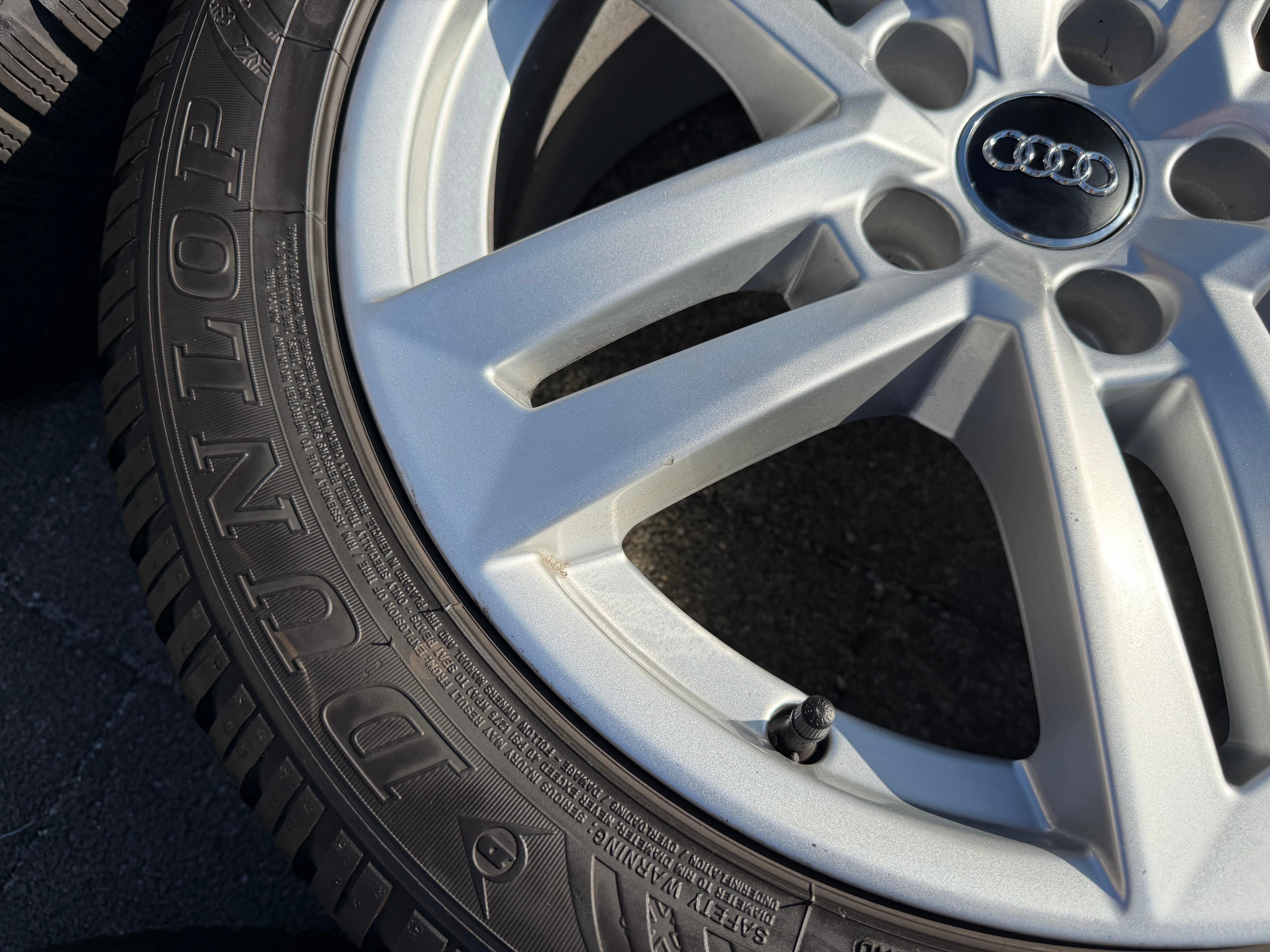 4 Original 17" Alu Winterräder Audi A4 B9 8W 8W0601025P 225/50R17 98H Winterreifen