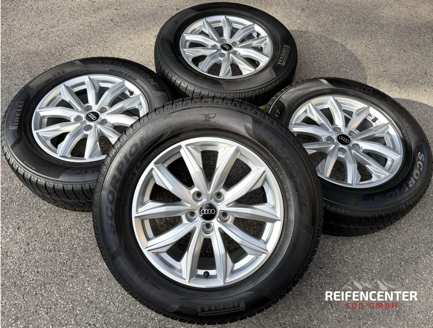 4 Original 17" Alufelgen Audi Q5 FY 80A601025J 7x17 ET34 Felgen