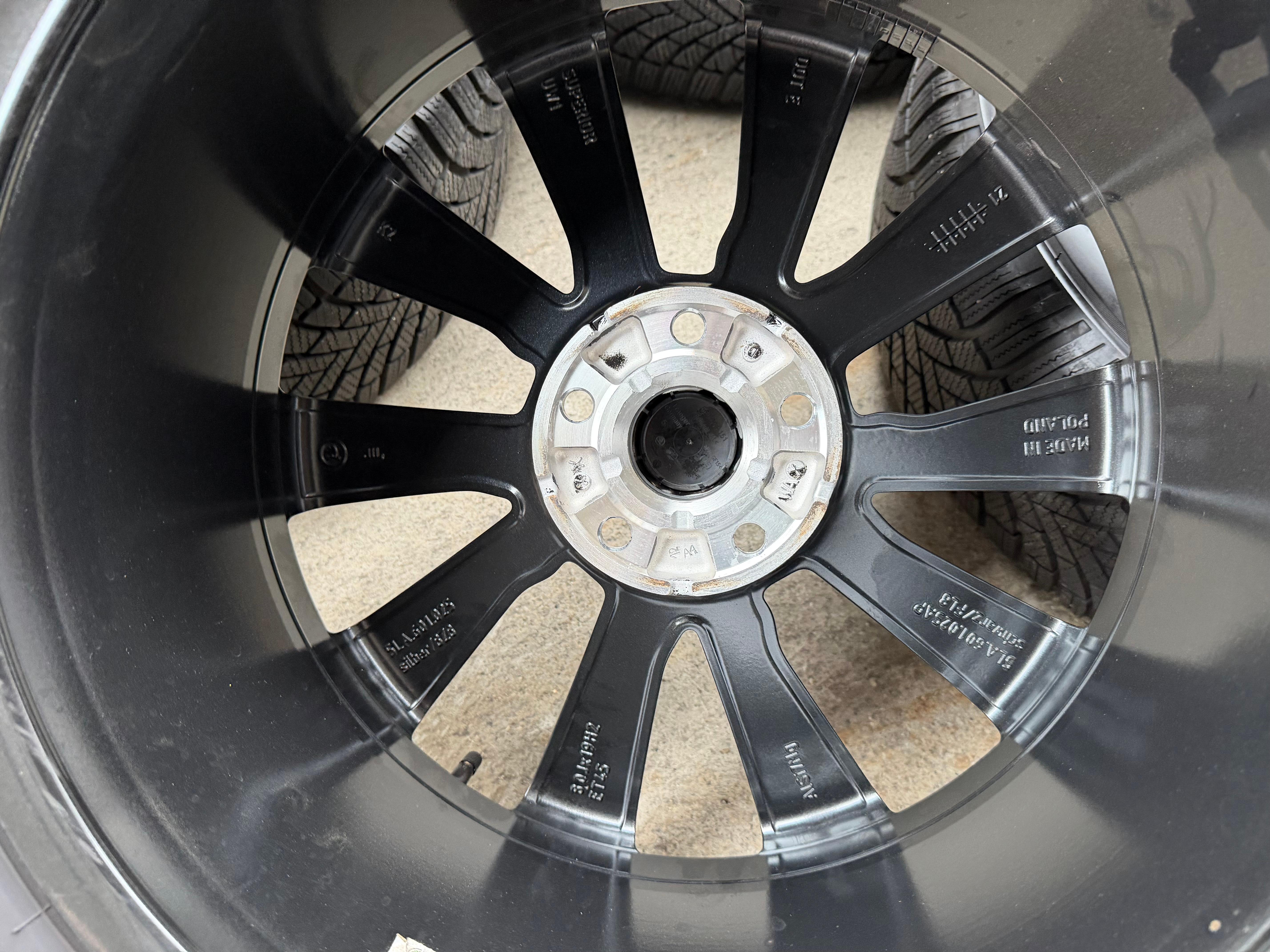 4 ORIGINAL 19" ALU WINTERRÄDER SKODA ENYAQ IV CRYSTAL 5LA601025AP 235/55R19 105V