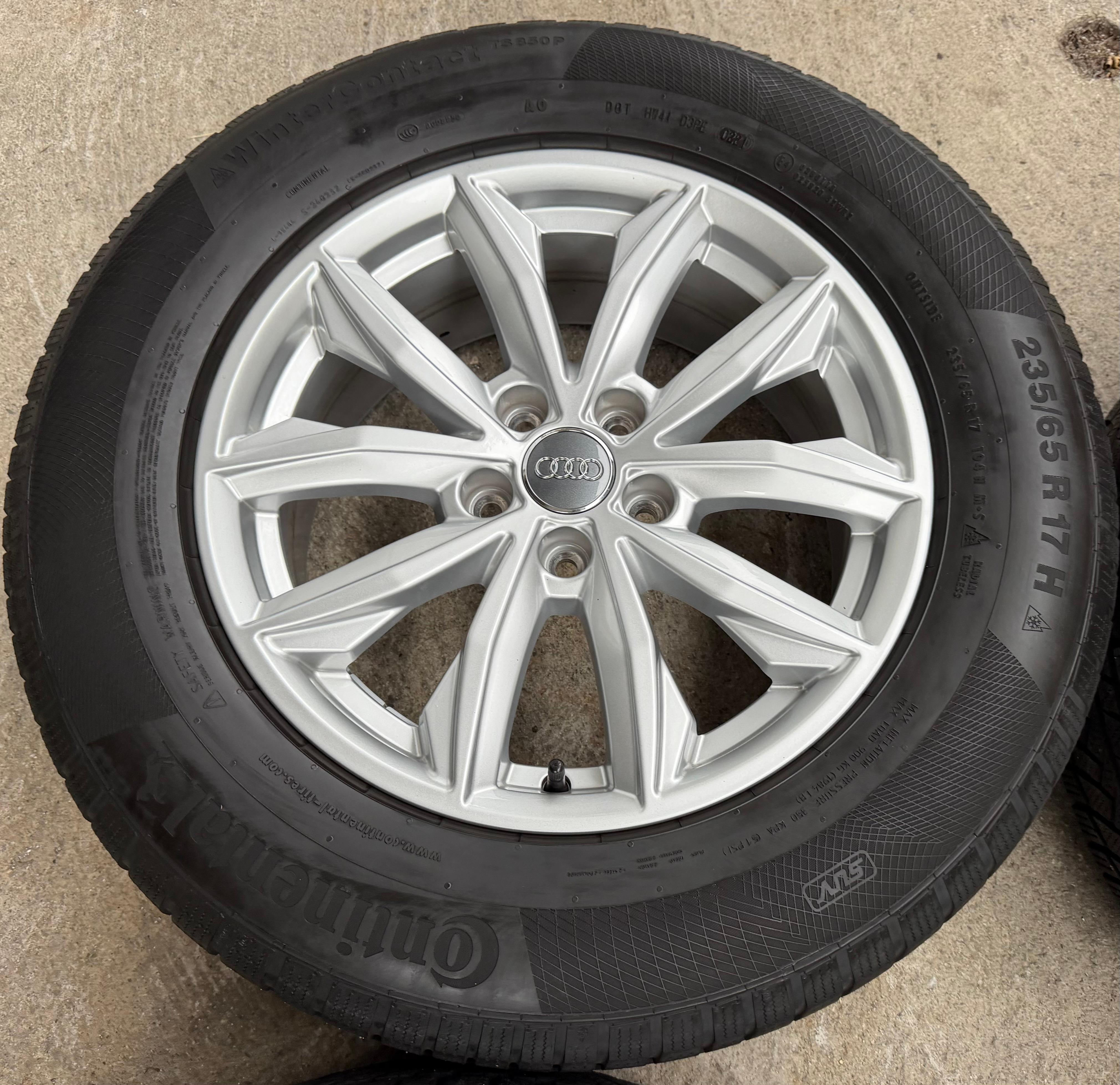 4 Original 17" Alufelgen Audi Q5 FY 80A601025J 7x17 ET34 Felge