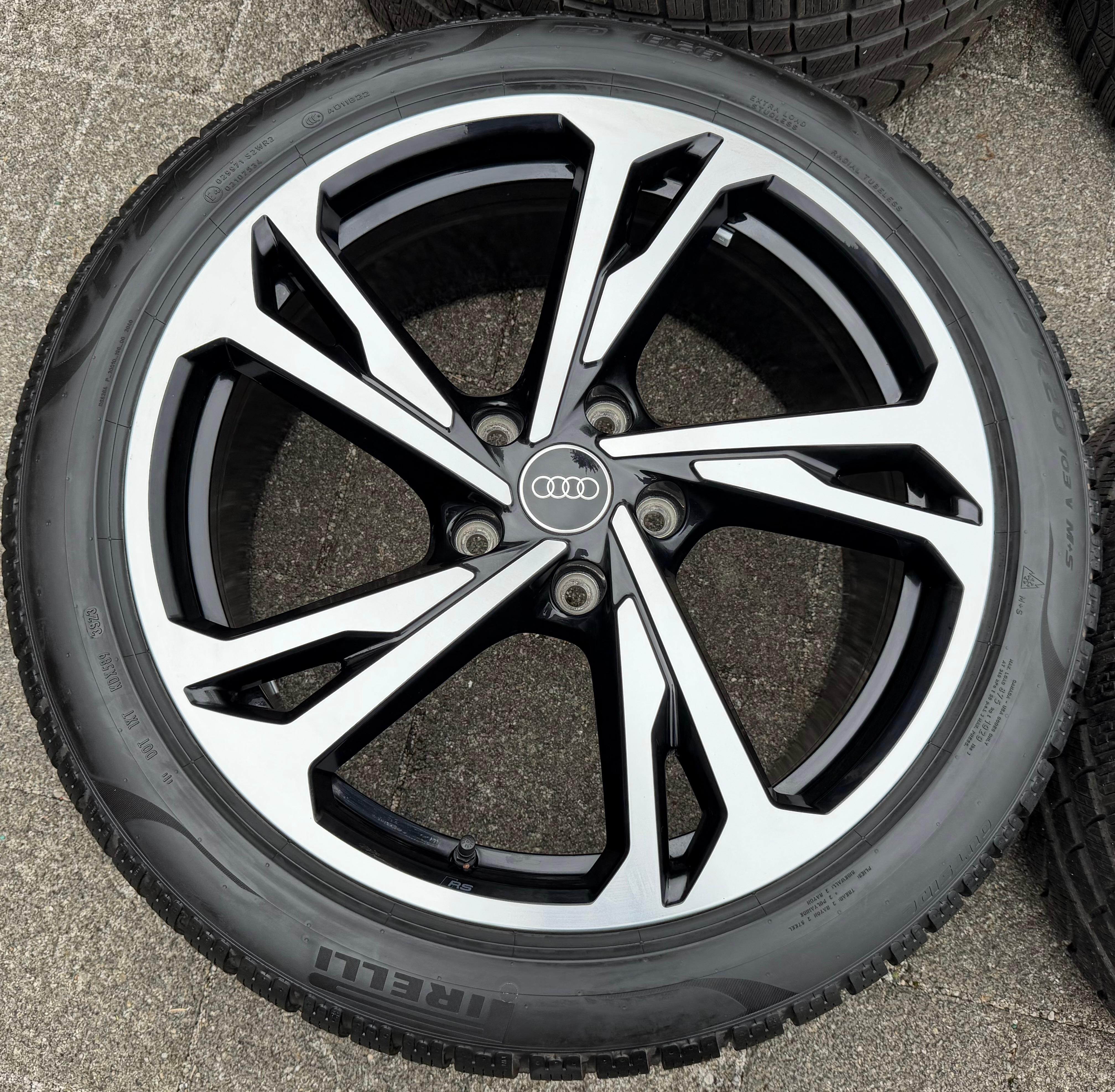 4 ORIGINAL 20" ALU WINTERRÄDER AUDI ETRON E-TRON GT 4J3601025AM 4J3601025AL