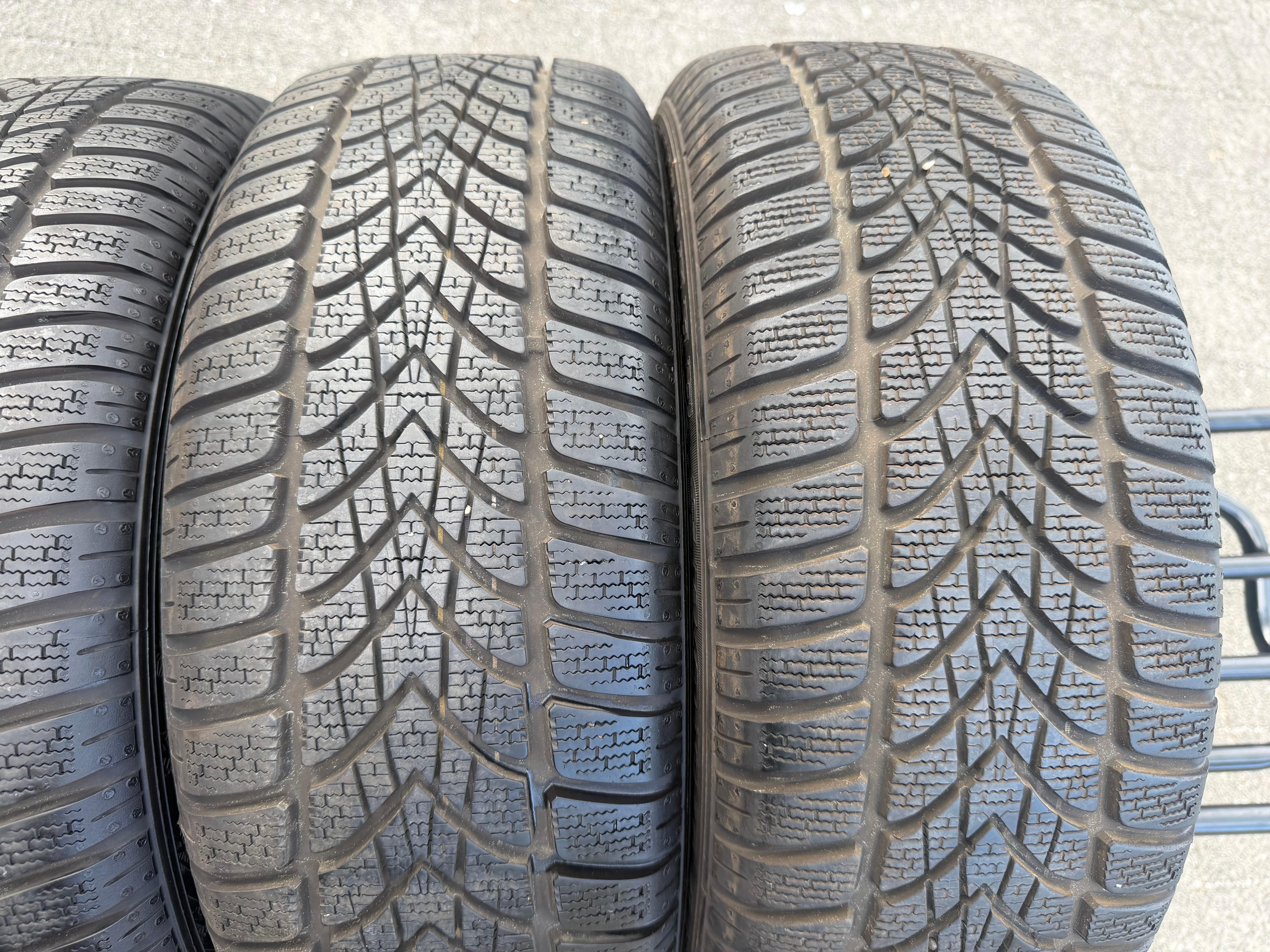 4 Winterräder VW Golf 7 Audi A3 8V Seat Leon 5F Skoda Octavia 5E 205/55R16 91H Dunlop