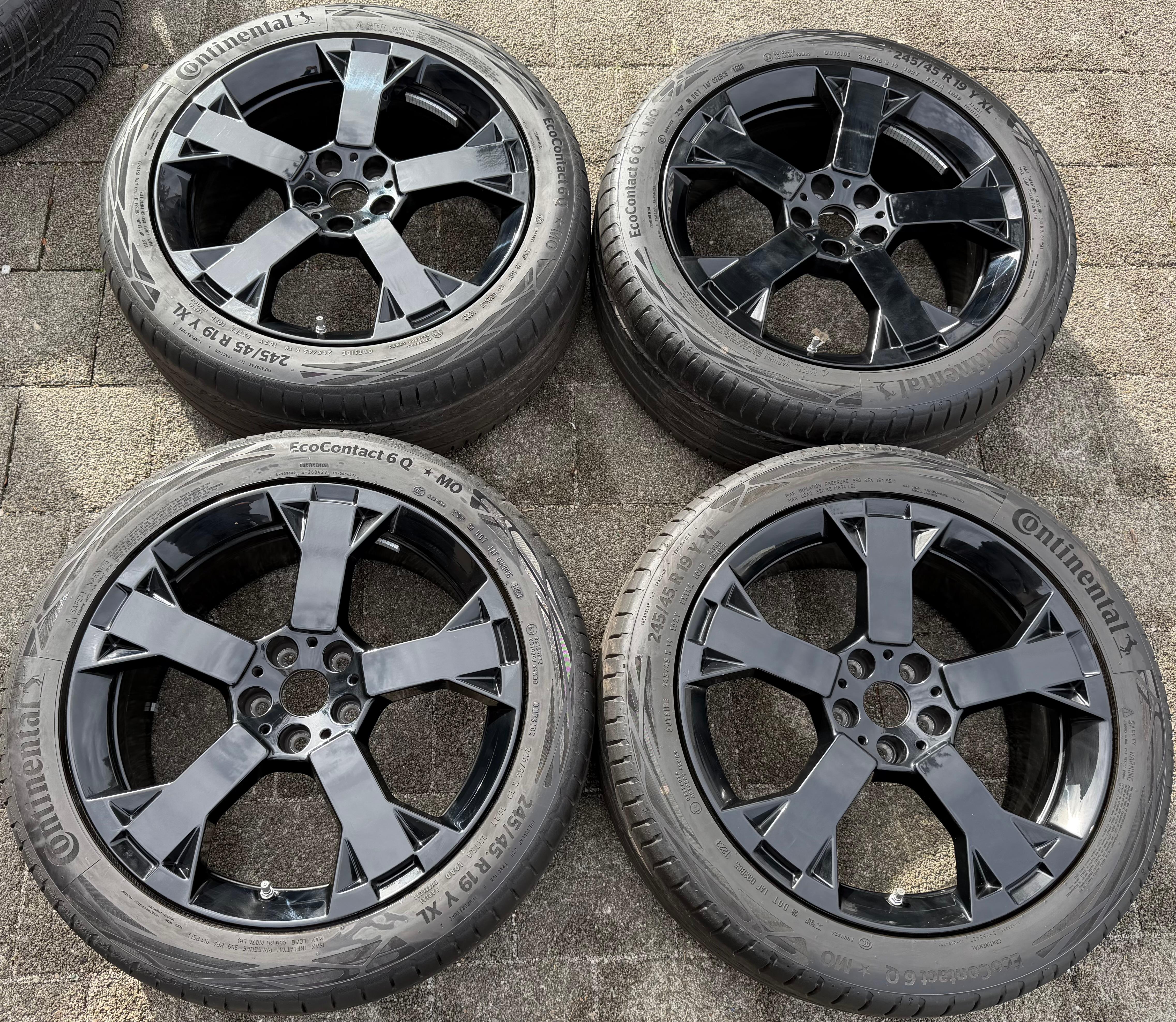 4 Original 19" Alu Sommerräder Mini Countryman U25 5A269E6 245/45R19 102Y Continental JCW 948