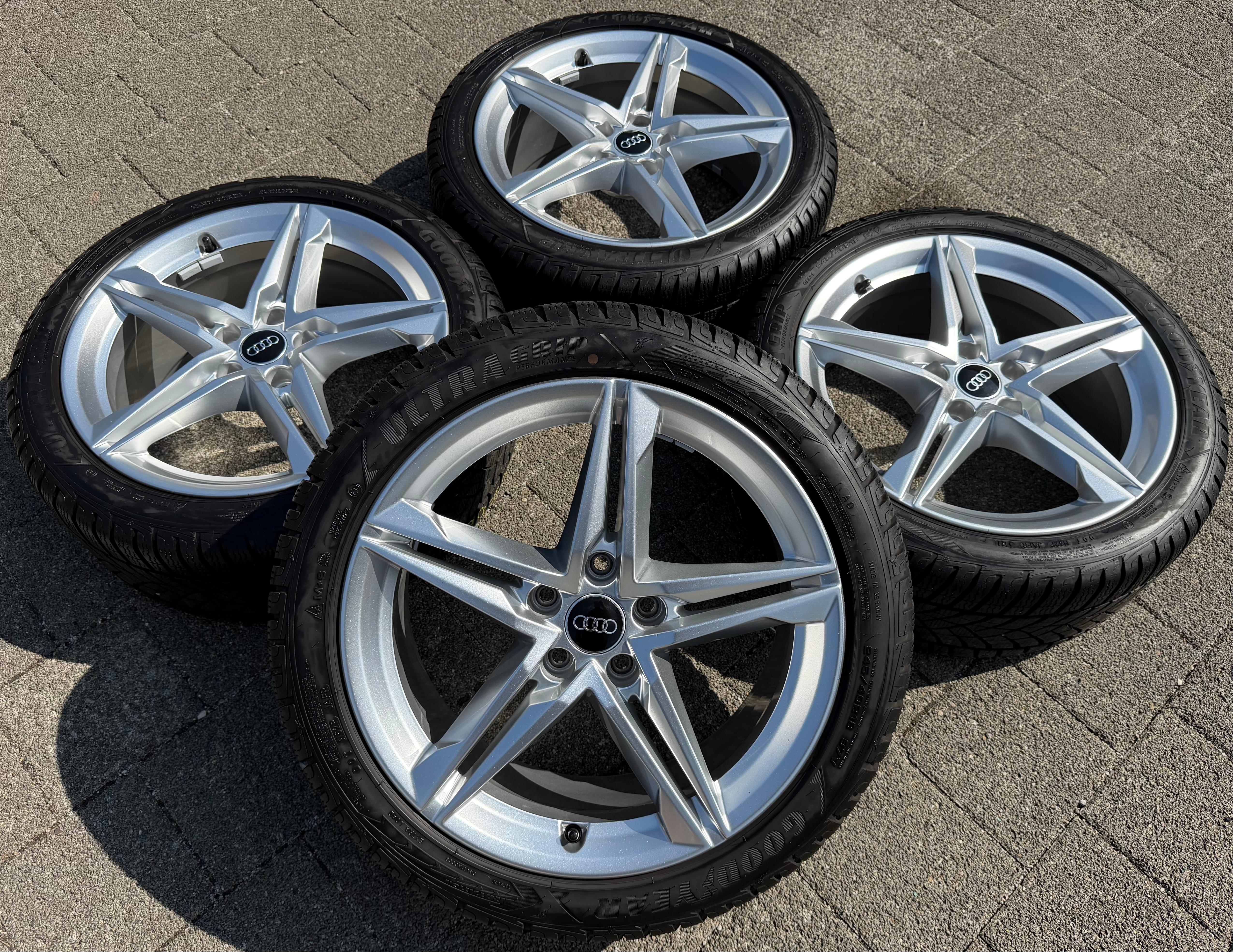 4 ORIGINAL 18" ALU WINTERRÄDER AUDI A4 S4 8W B9 8W0601025EC 245/40R18 97V 2021
