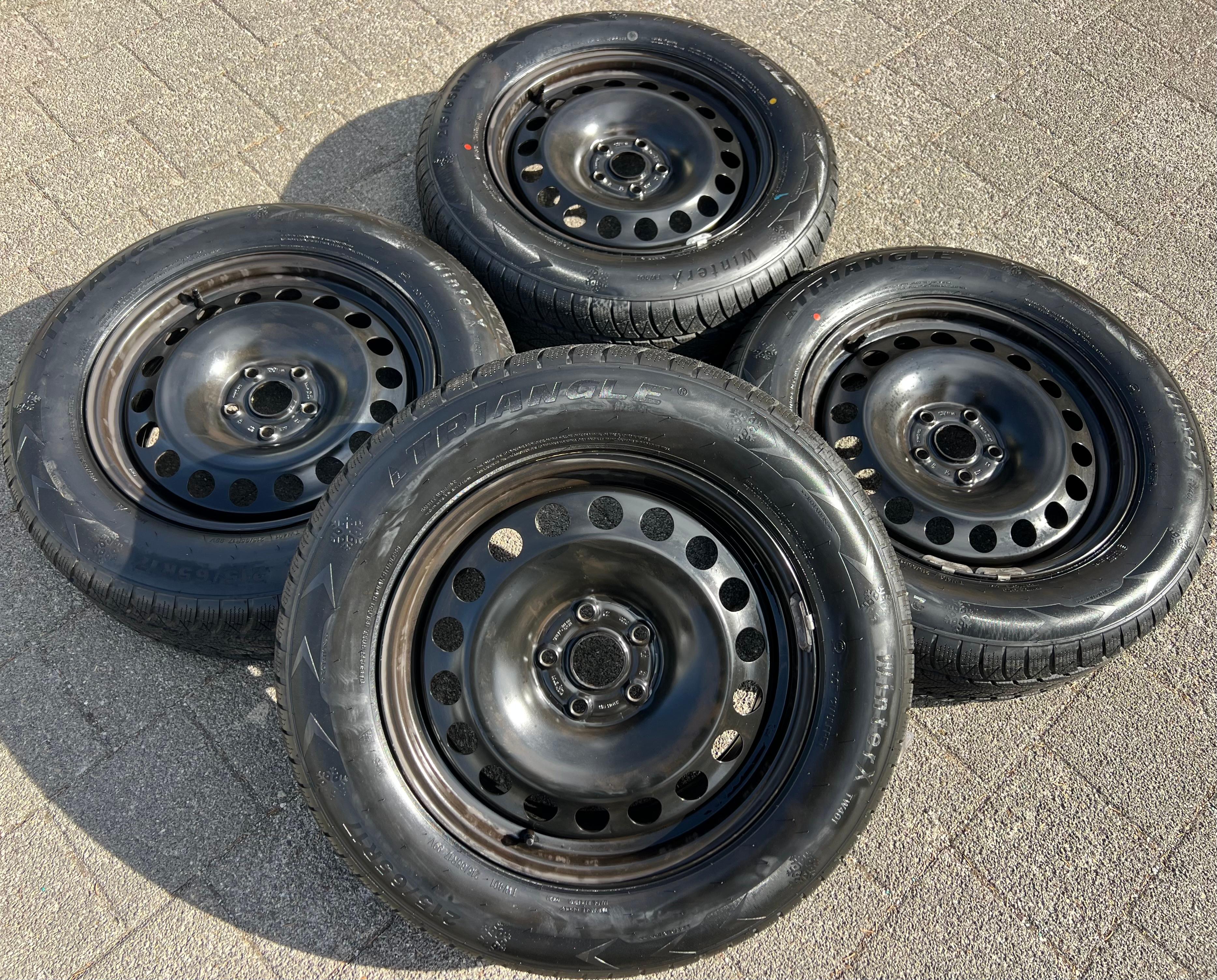 4 WINTERRÄDER AUDI Q3 F3 SEAT TARRACO SKODA KODIAQ VW TIGUAN II 5NA 215/65R17 99H FREIHAUS