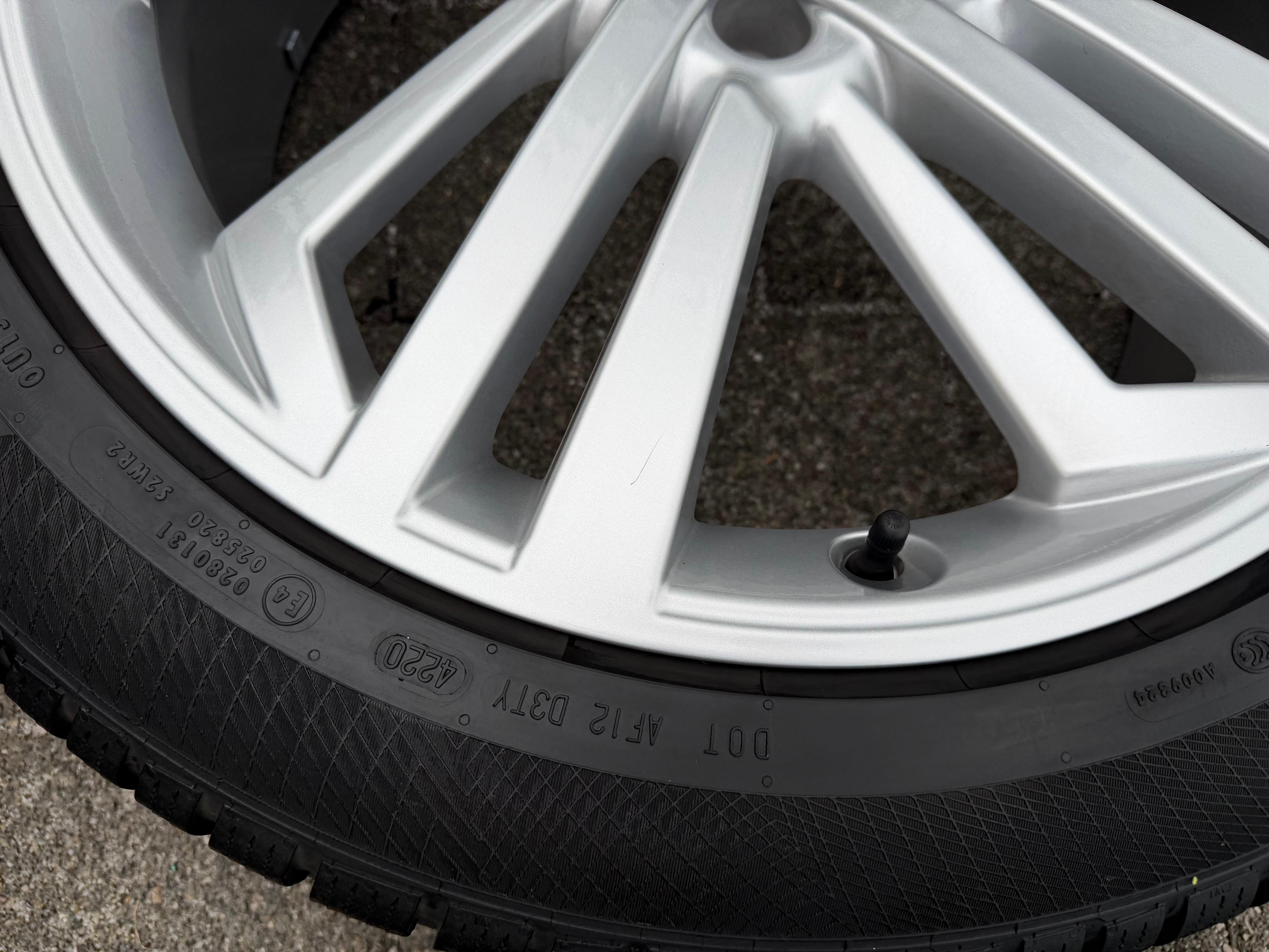 4 ORIGINAL 20" ALU WINTERRÄDER AUDI Q5 SQ5 FY 80A601025L 255/45R20 101V CONTINENTAL
