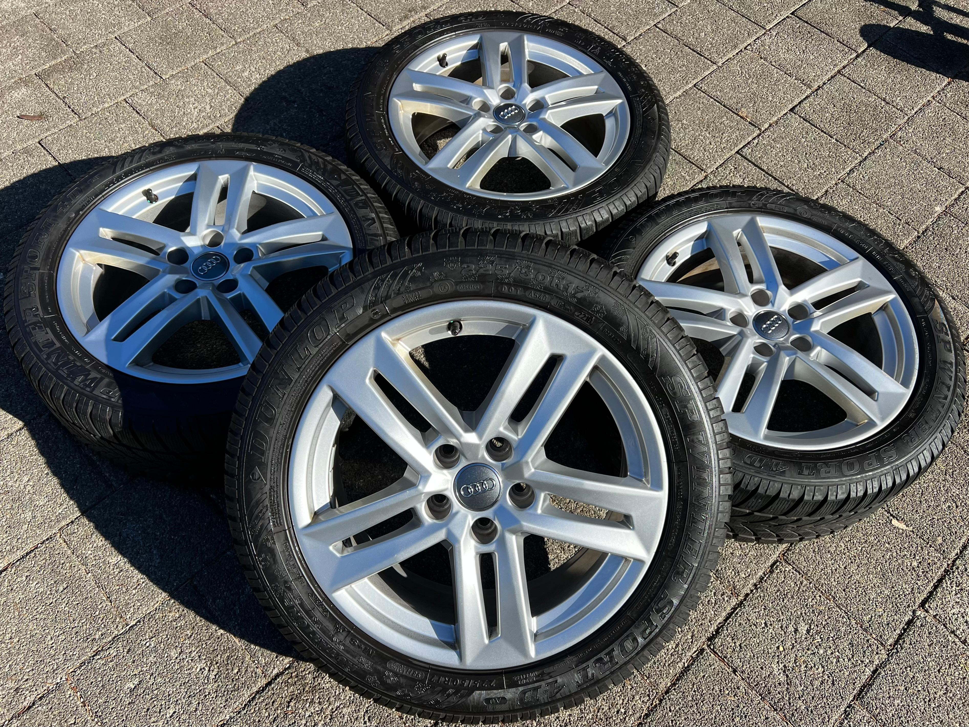 4 ORIGINAL 17" ALUFELGEN AUDI A4 8W B9 8W0601025P 7x17 ET42 FREIHAUS