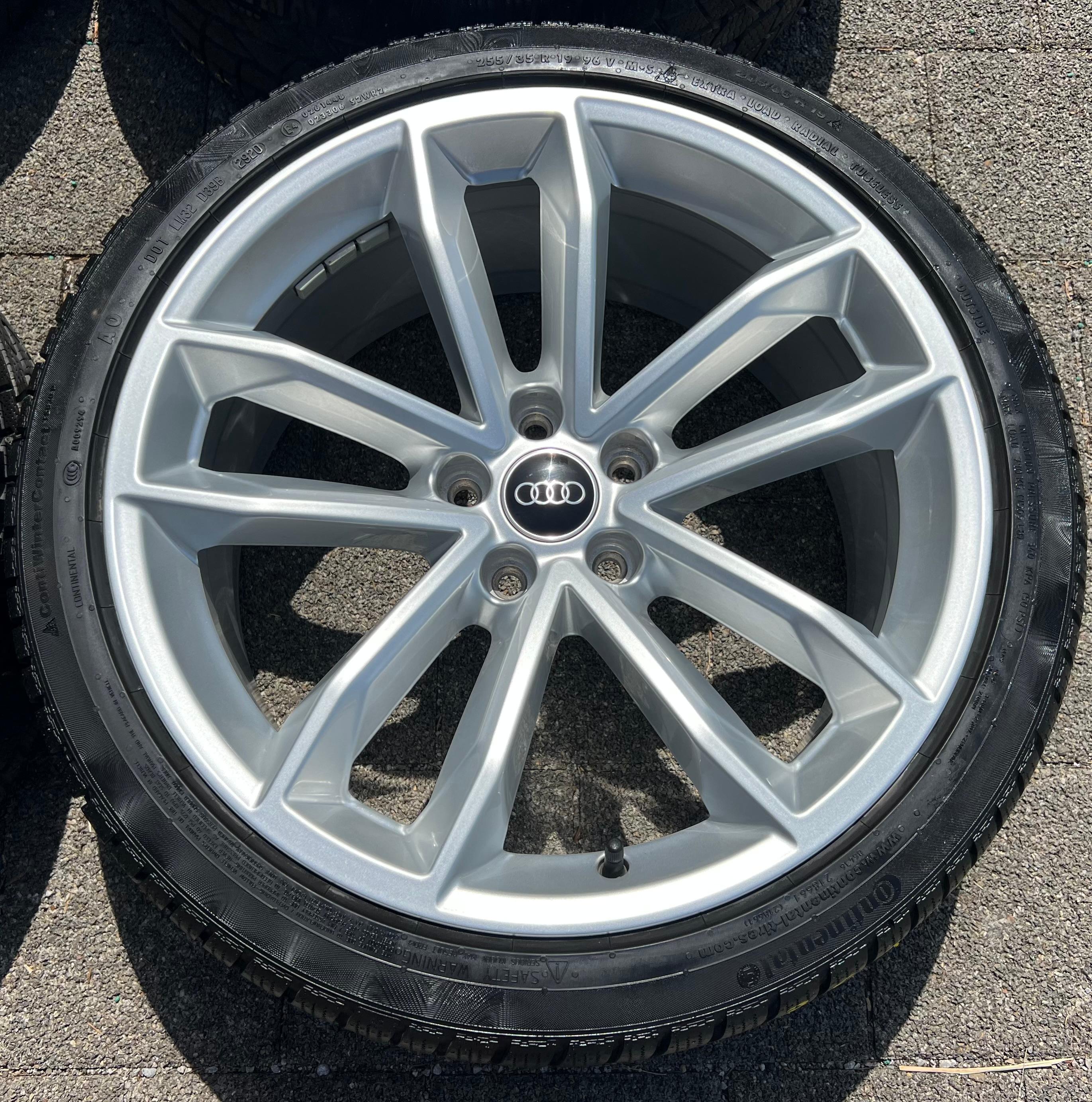 4 ORIGINAL 19" ALU WINTERRÄDER AUDI A5 S5 8W F53 F57 255/35R19 96V 8W0601025DG