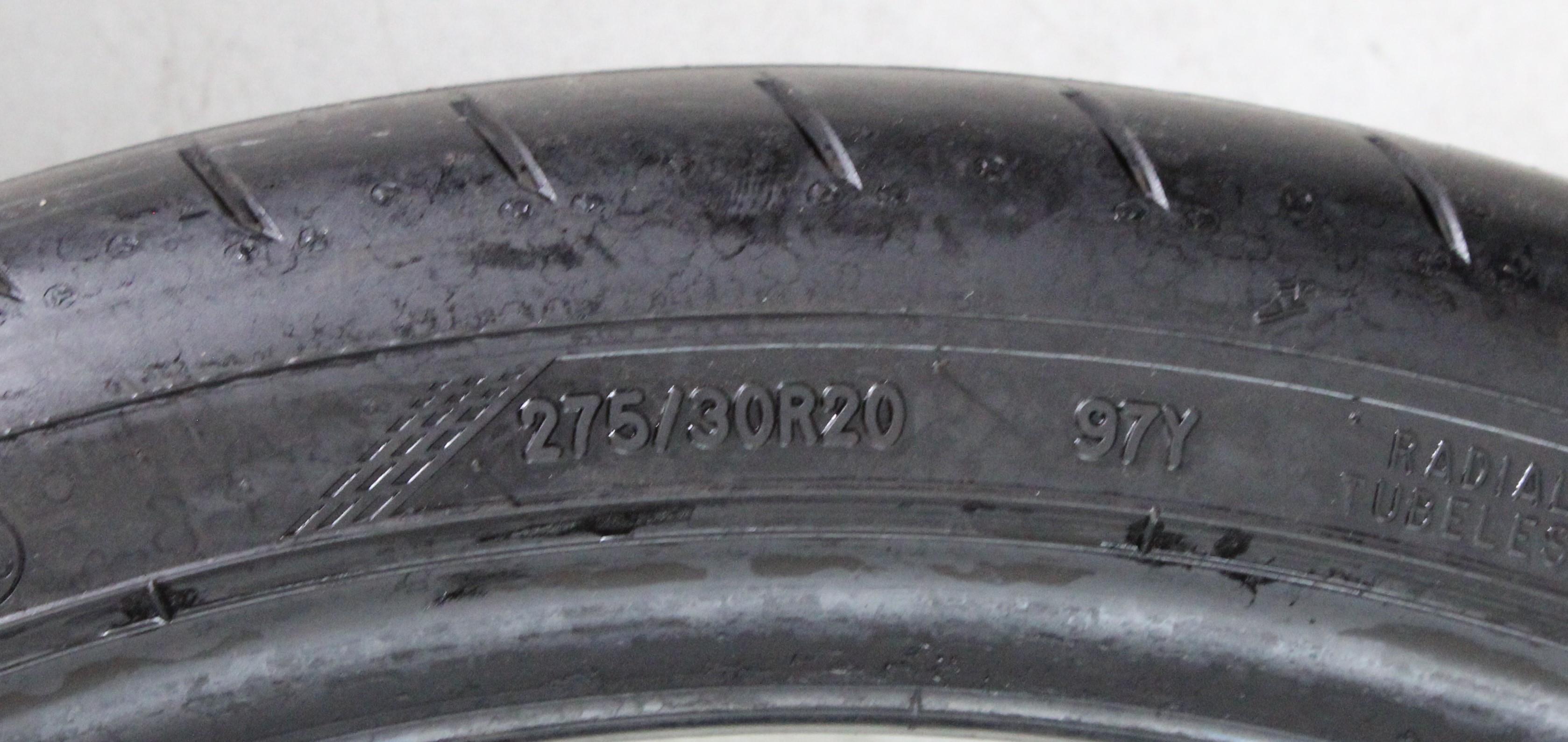 2 x 275/30R20 97Y Sommerreifen Goodyear Eagle F1 Asymmetric 5* Runflat 4,5-5mm 2020
