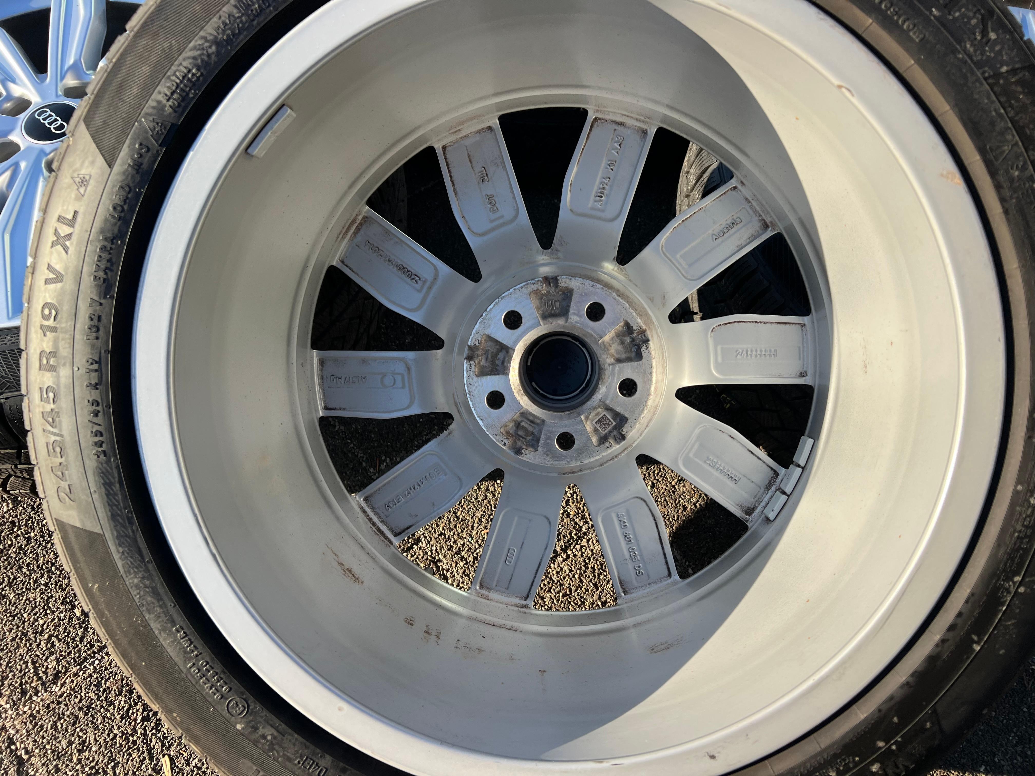 4 ORIGINAL 19" ALU WINTERRÄDER AUDI A6 S6 C8 4K 4K0601025M 245/45R19 102V RDKS FREIHAUS