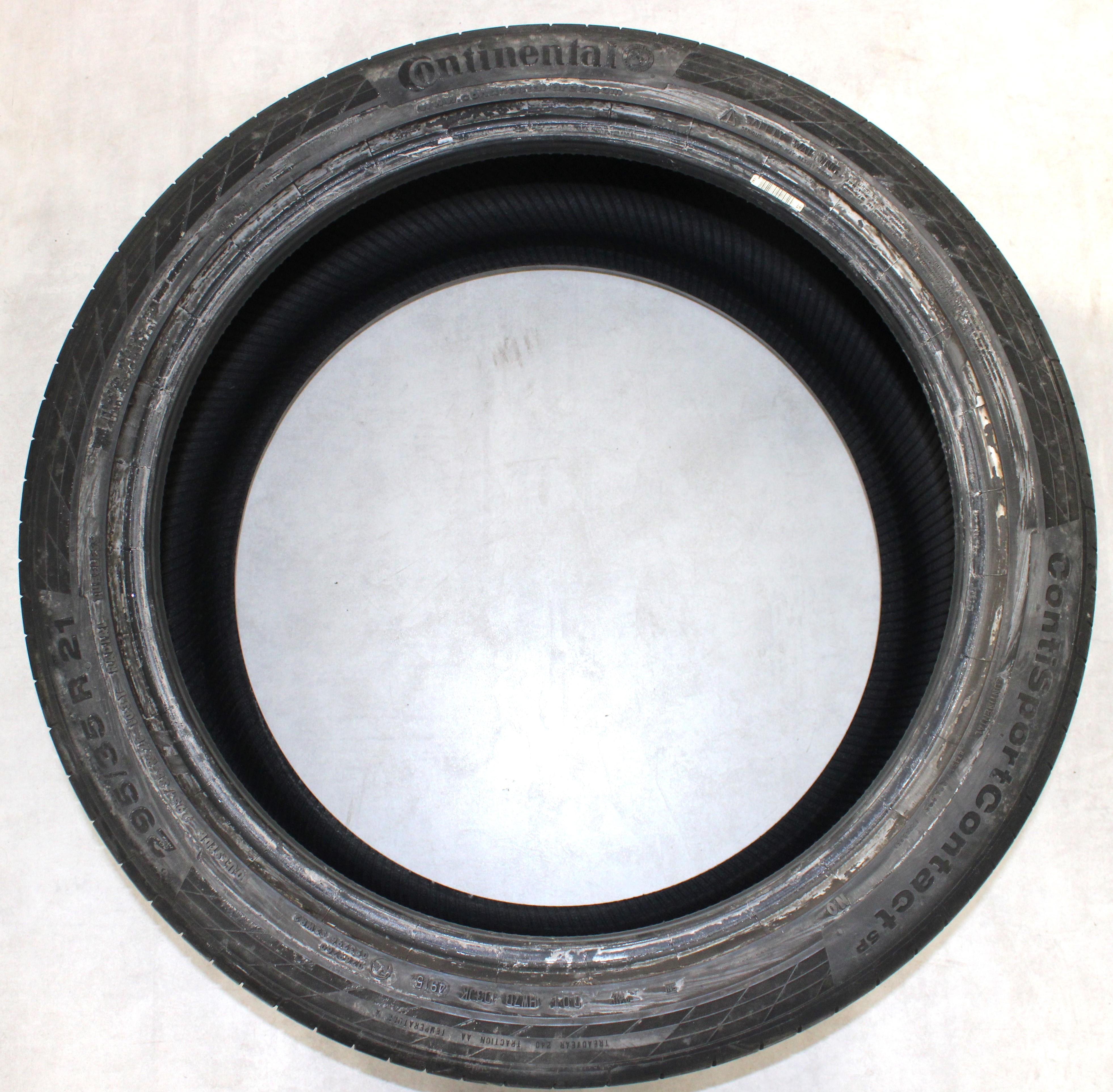 2 x 295/35R21 103Y Sommerreifen Continental Sport Contact 5P 4,5-5mm 2015 N0