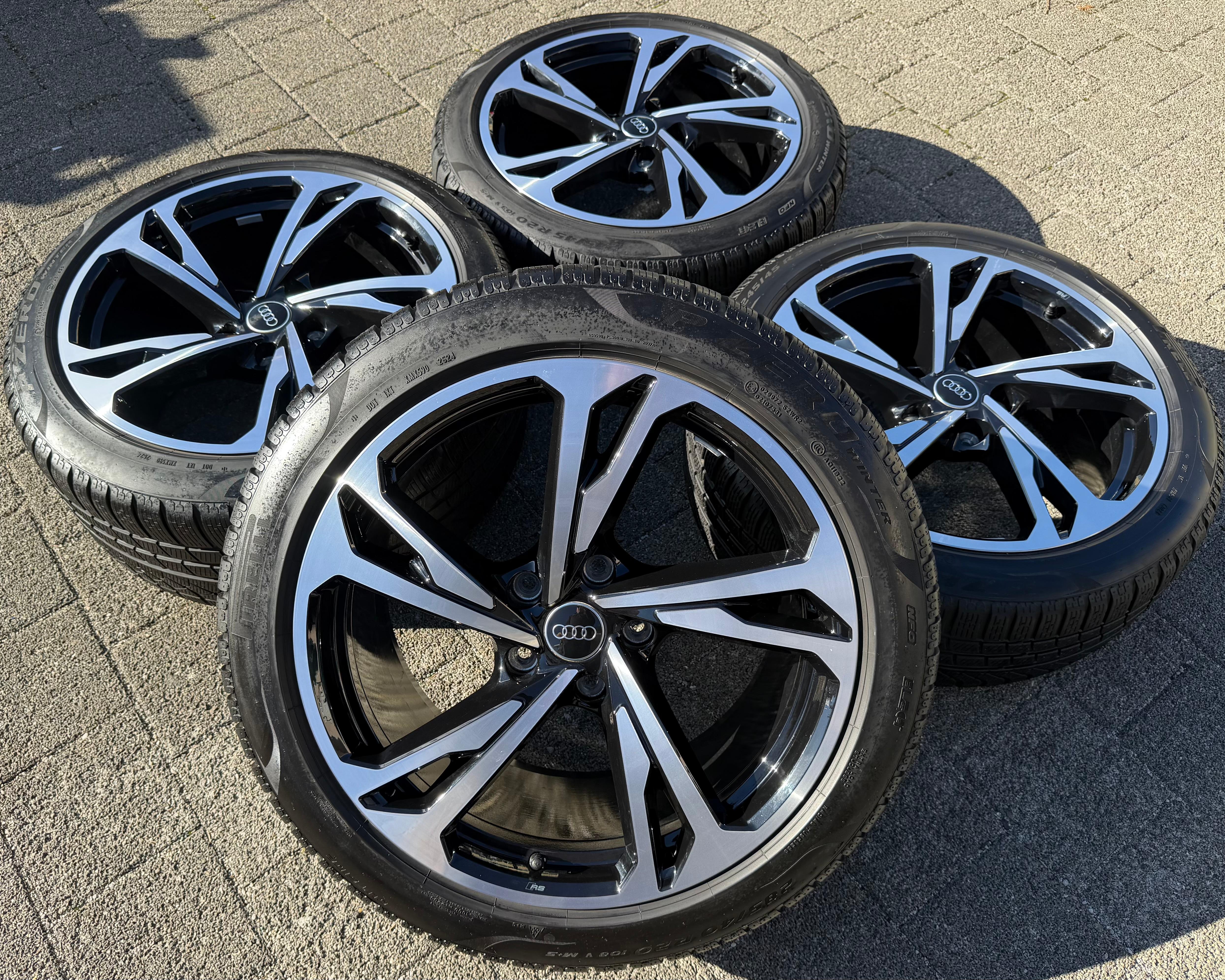 4 ORIGINAL 20" ALU WINTERRÄDER AUDI ETRON E-TRON GT 4J3601025AM 4J3601025AL 2024