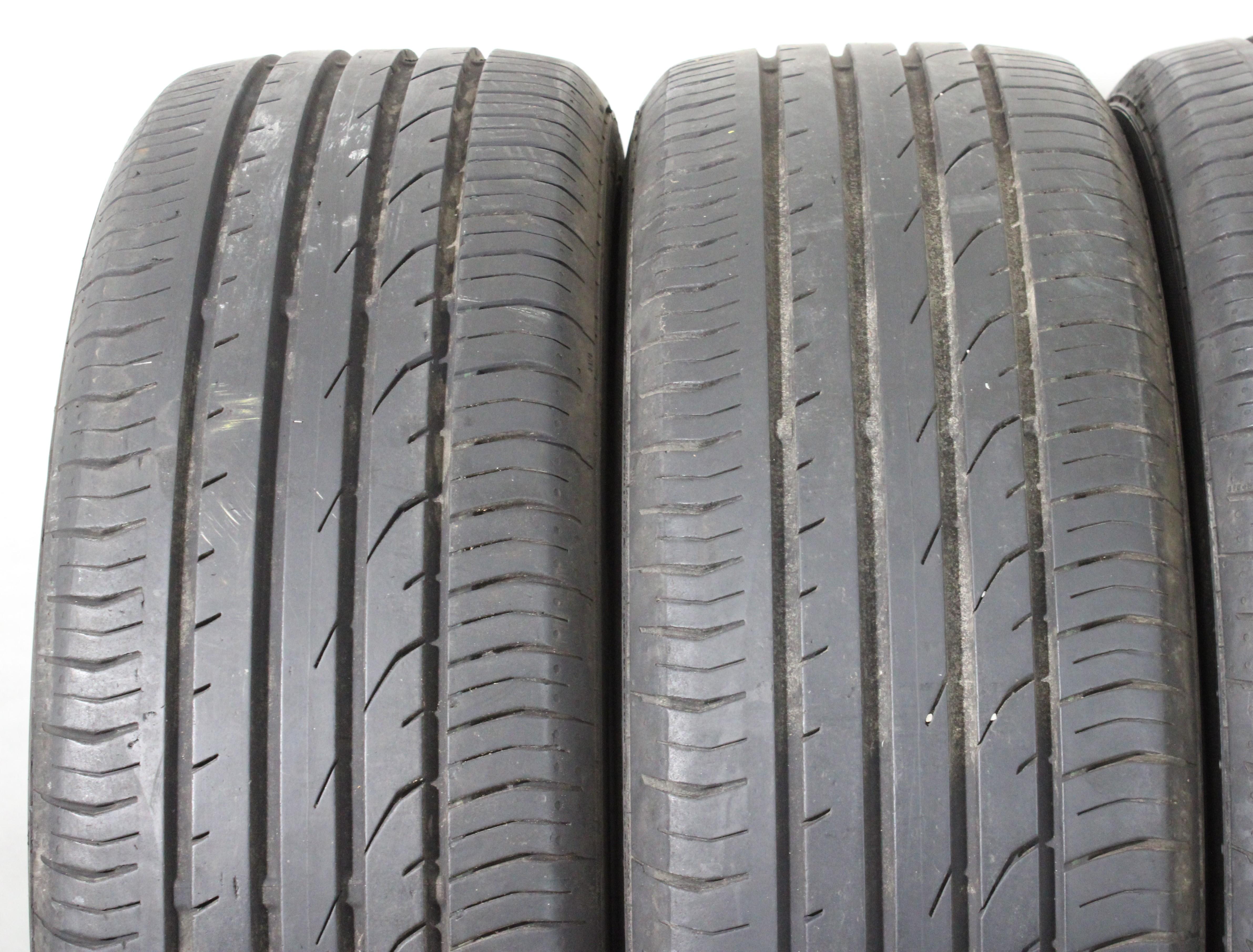 4 x 215/55R18 95H Sommerreifen Continental Premium Contact 2 5,5-6mm 2014