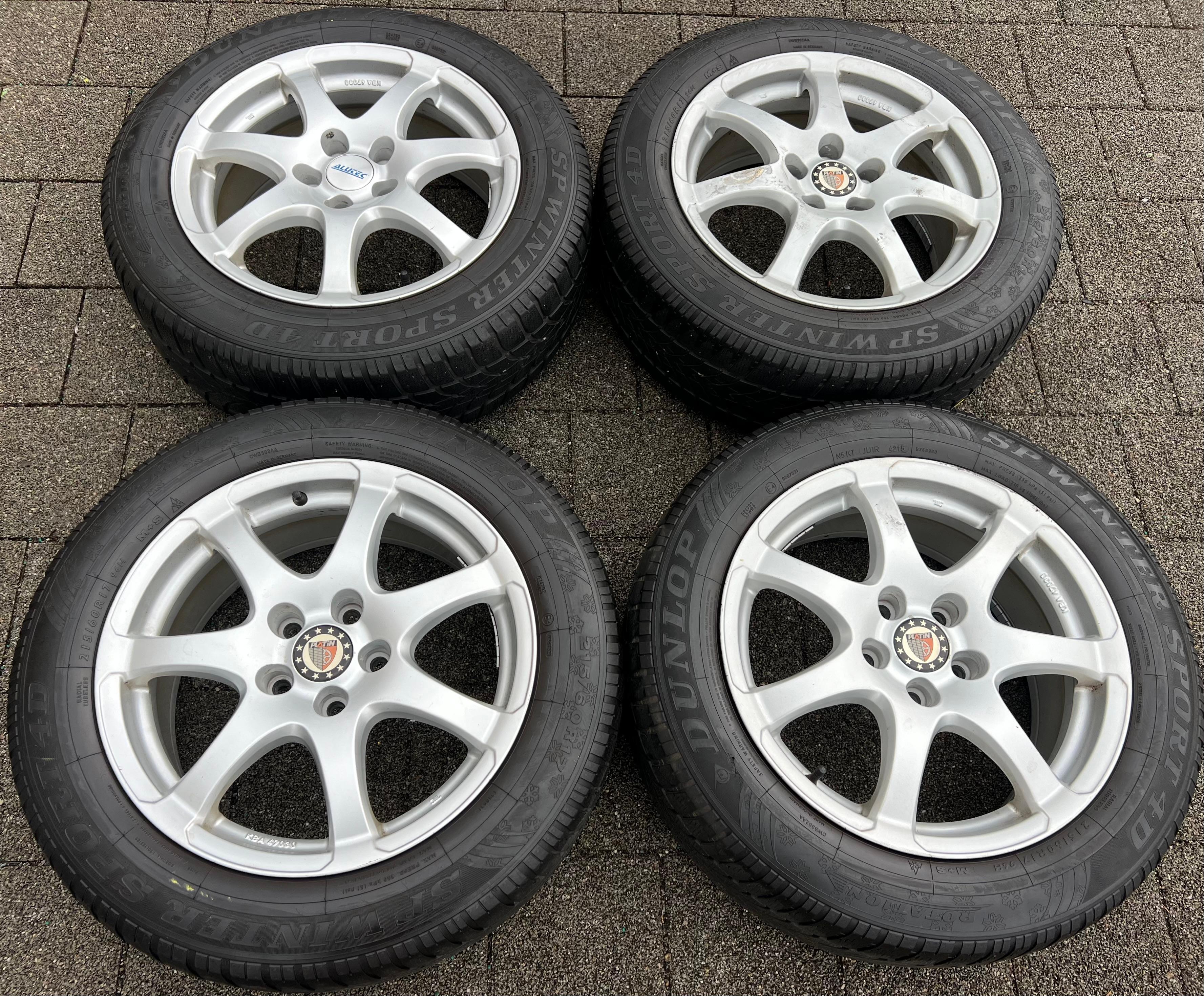 4 JANTES EN ALUMINIUM 17" NISSAN JUKE PRIMERA PULSAR NISSAN QASHQAI X-TRAIL ESPACE KOLEOS