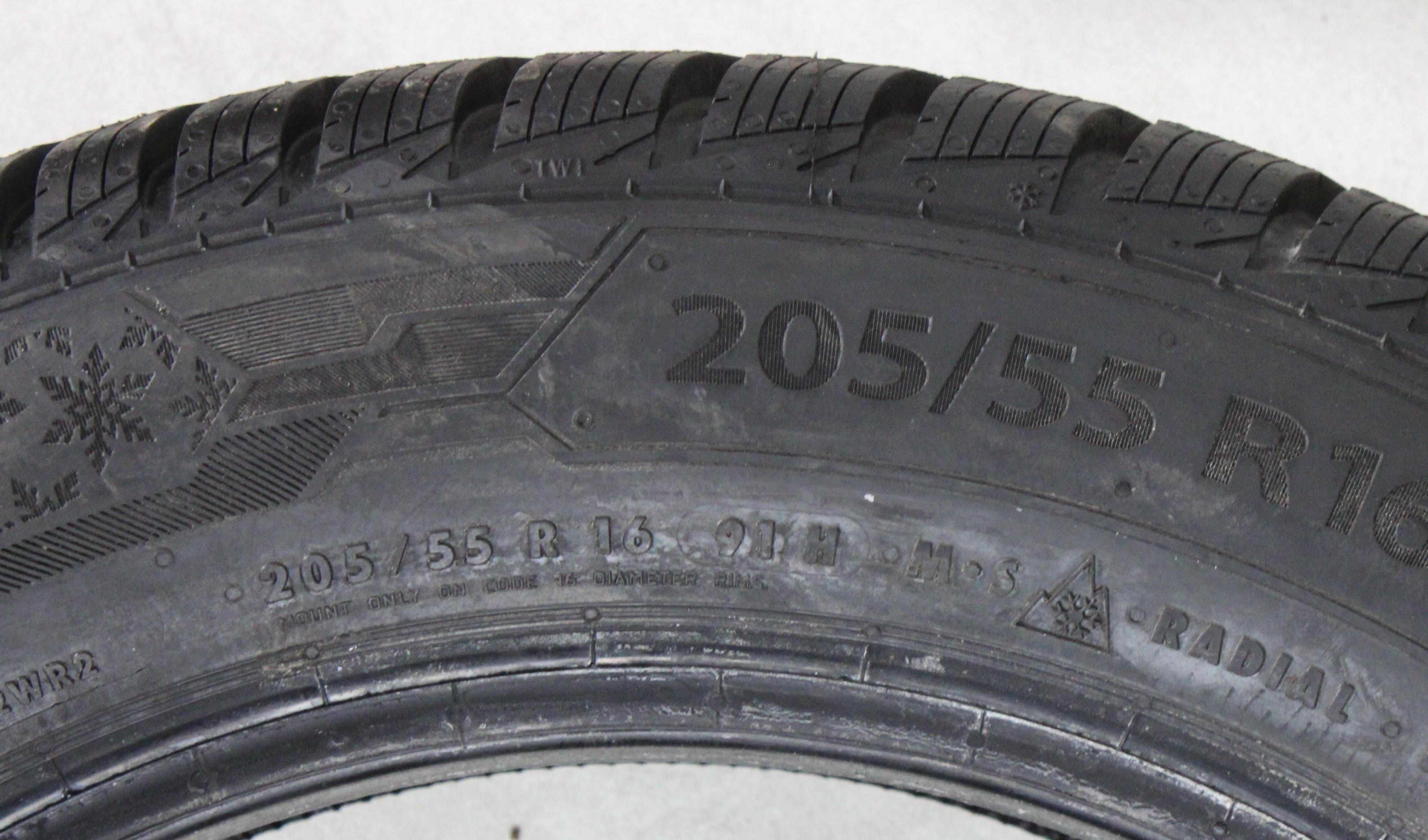 1 x 205/55R16 91H Winterreifen Barum Polaris 5 2024