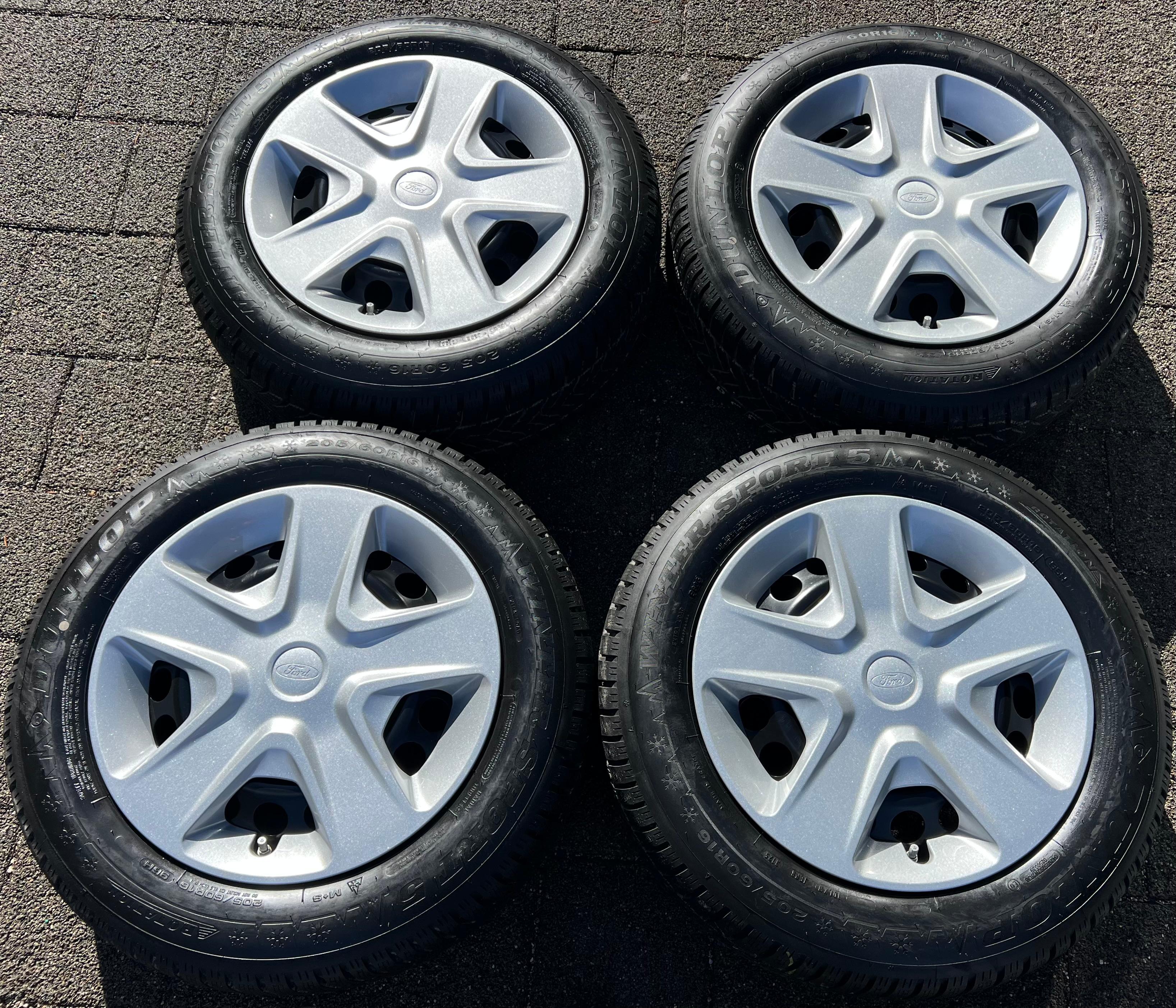 4 WINTERRÄDER FORD TOURNEO TRANSIT CONNECT VW CADDY 5 SK 205/60R16 96H 2025 RDKS