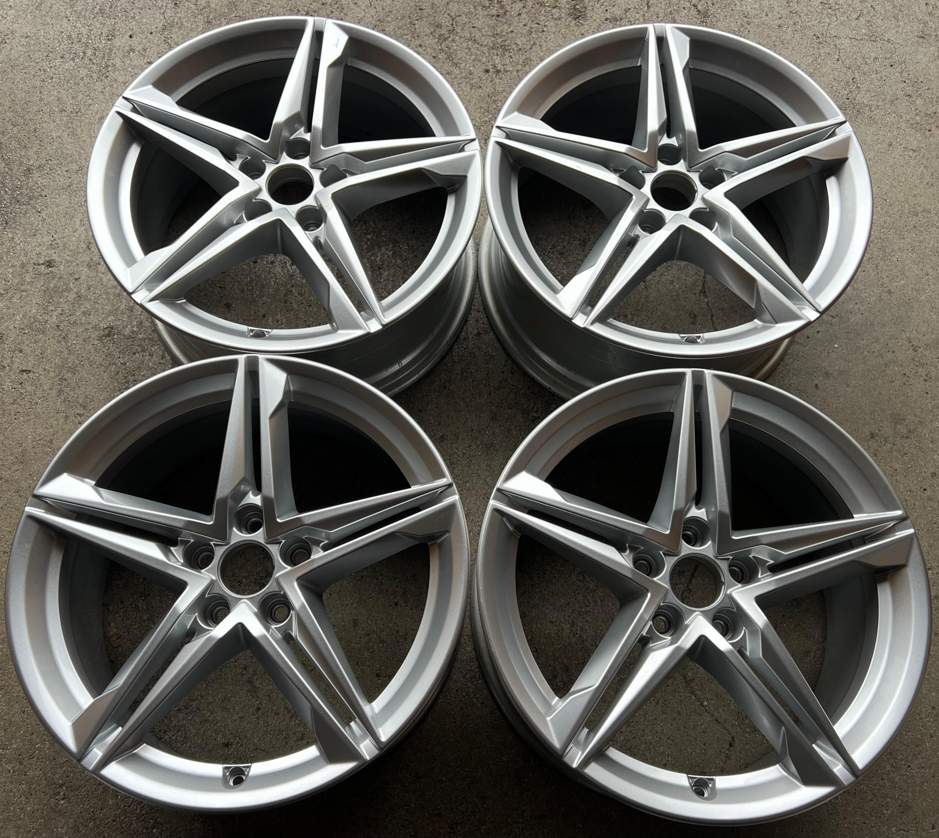 4 ORIGINAL 18" ALUFELGEN FELGEN AUDI S4 A4 8W 8W0601025EC 8x18 ET40 FREIHAUS