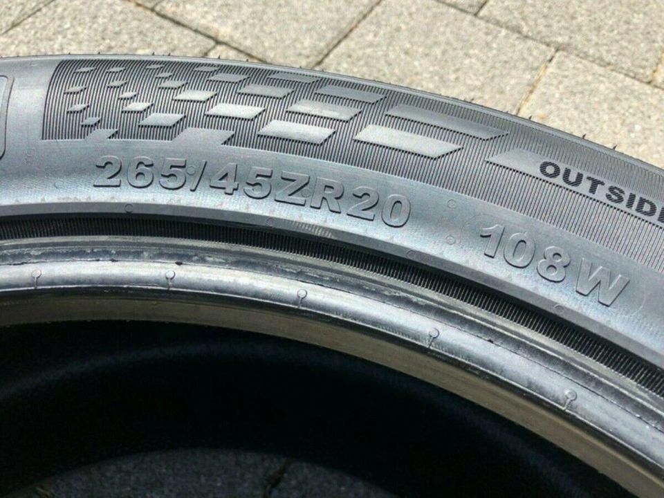 4 X 265/45R20 108W BERLIN TIRES SUMMER UHP 1 NEUMÁTICOS DE VERANO NUEVOS