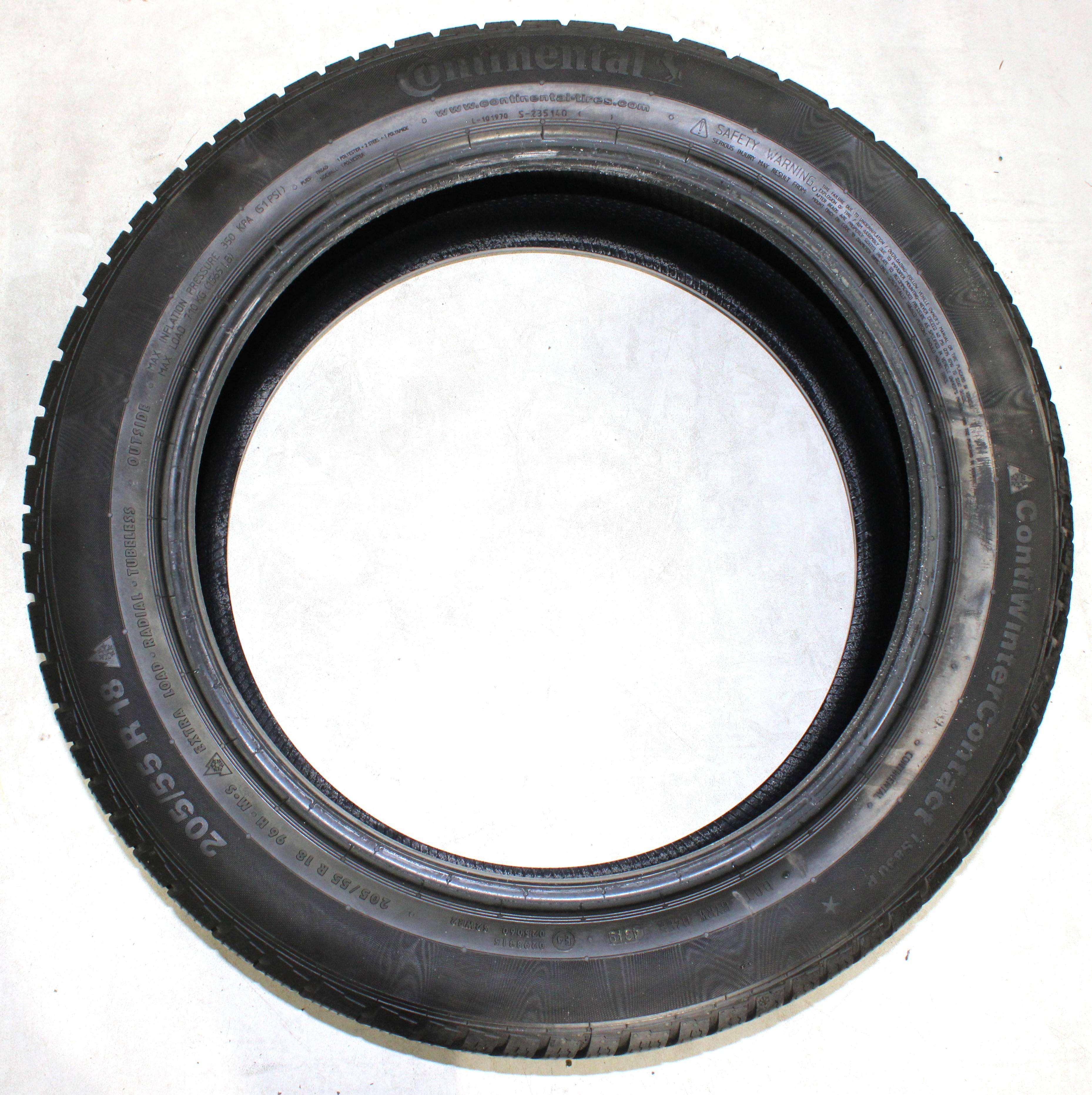 2 x 205/55R18 96H Neumáticos de invierno Continental Winter Contact TS830P 6,5mm 2019 *