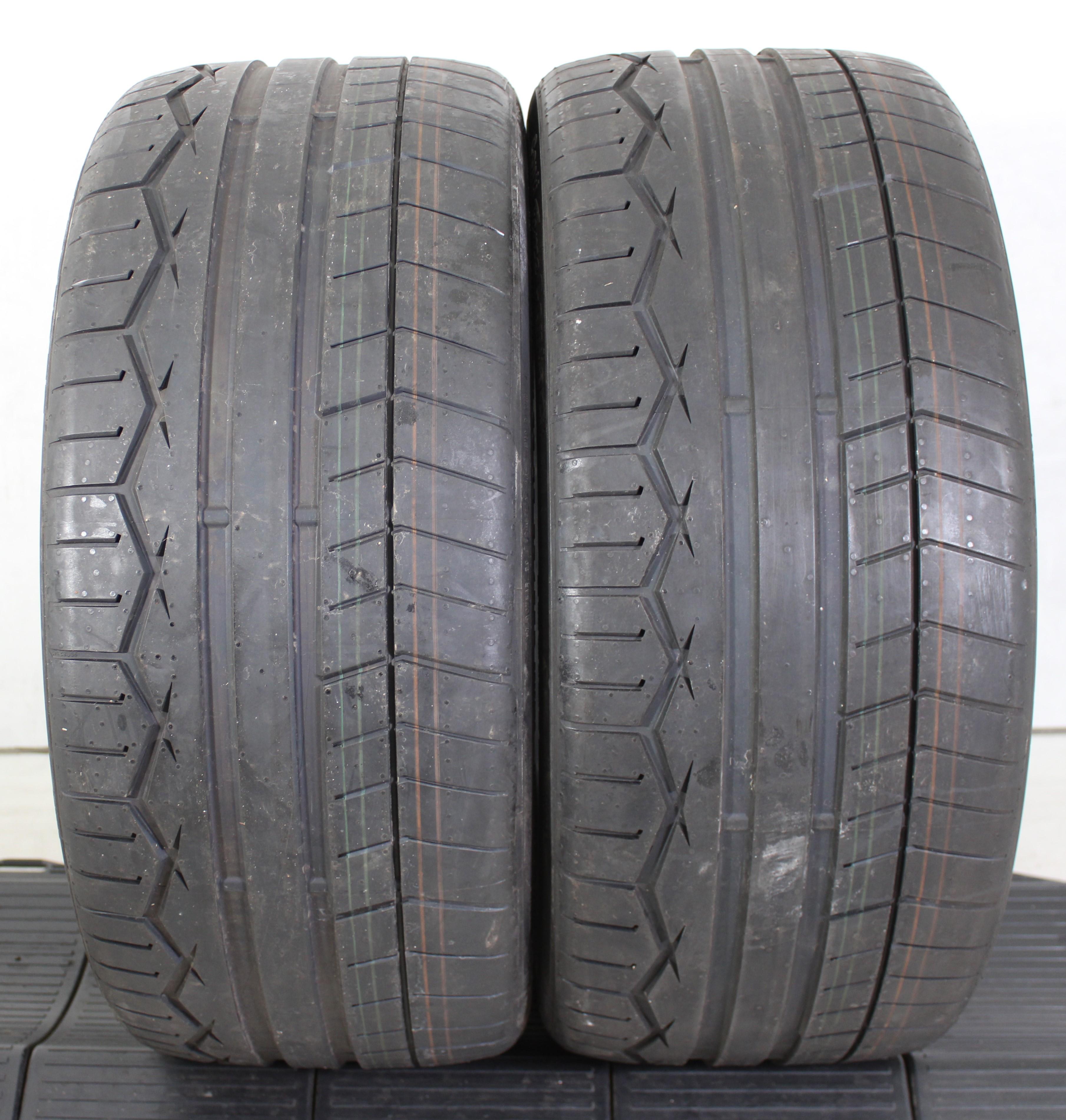 2 x 255/35R20 97Y neumáticos de verano Continental ContiForce Contact banda de rodadura completa 2013 XL