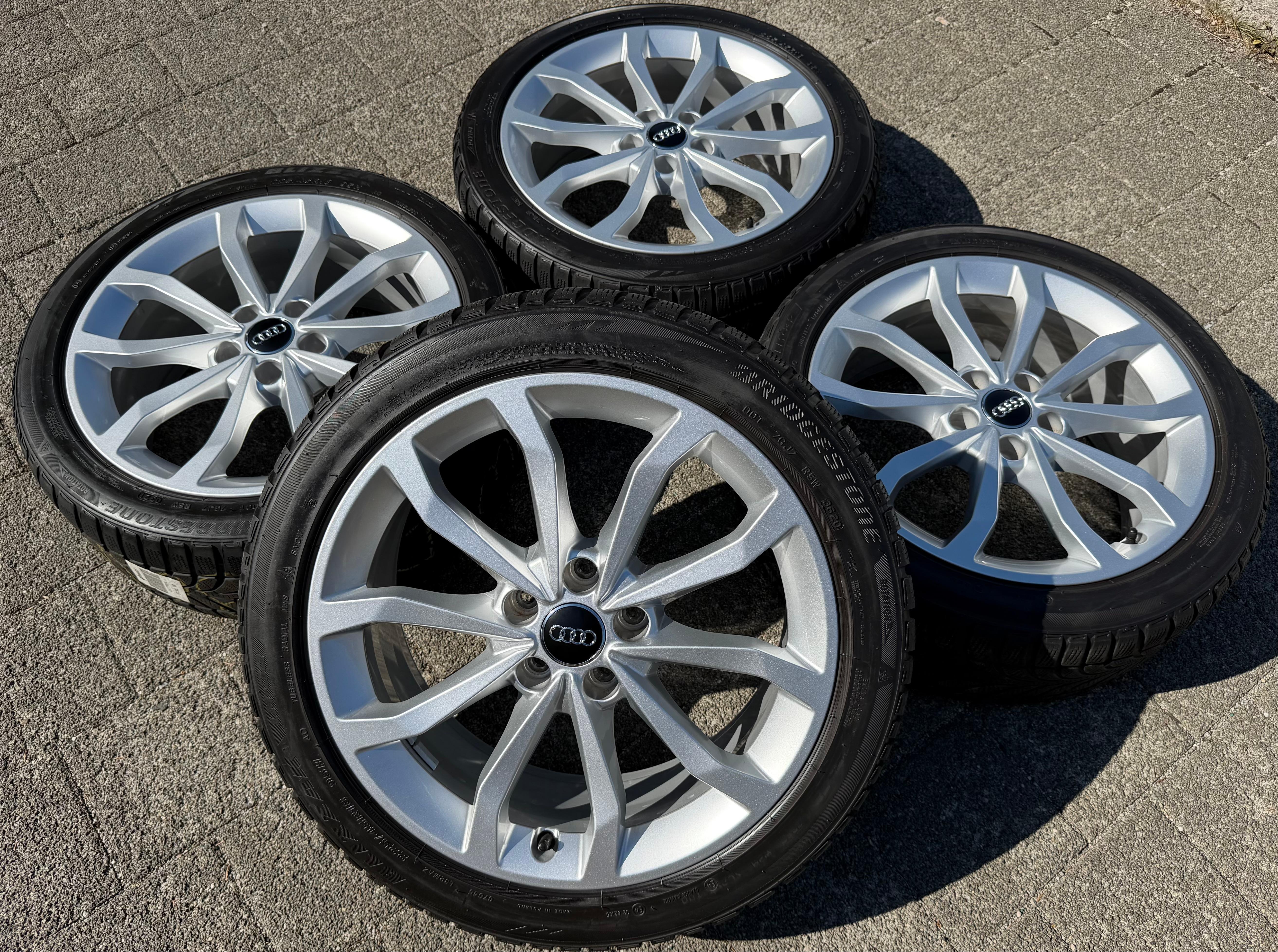 4 Original 18" Alufelgen Felgen Audi A4 S4 8W 8W0601025ED 7,5x18 ET39