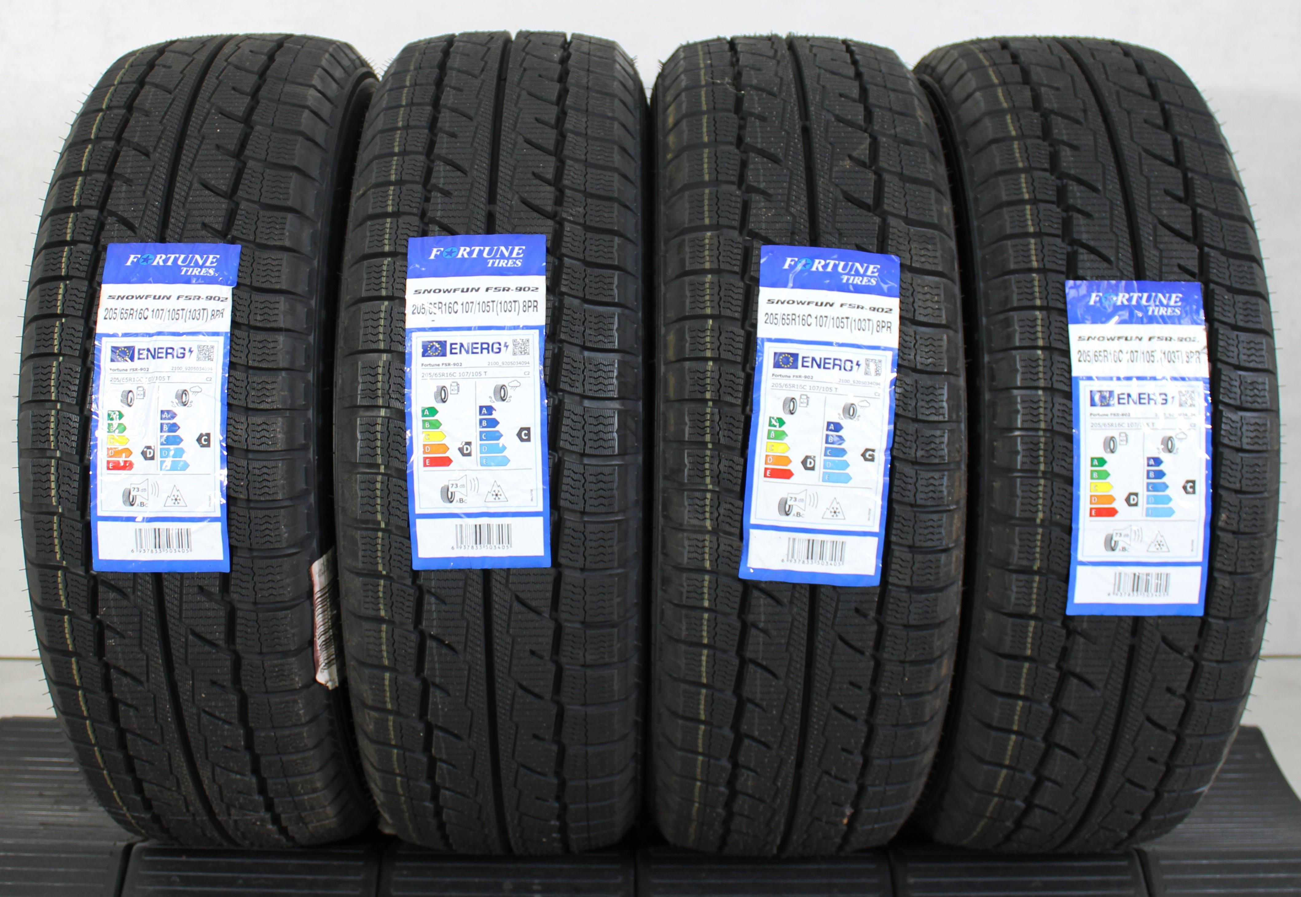 4 x 205/65R16C 107/105T Winterreifen Fortune Snowfun FSR-902 2021