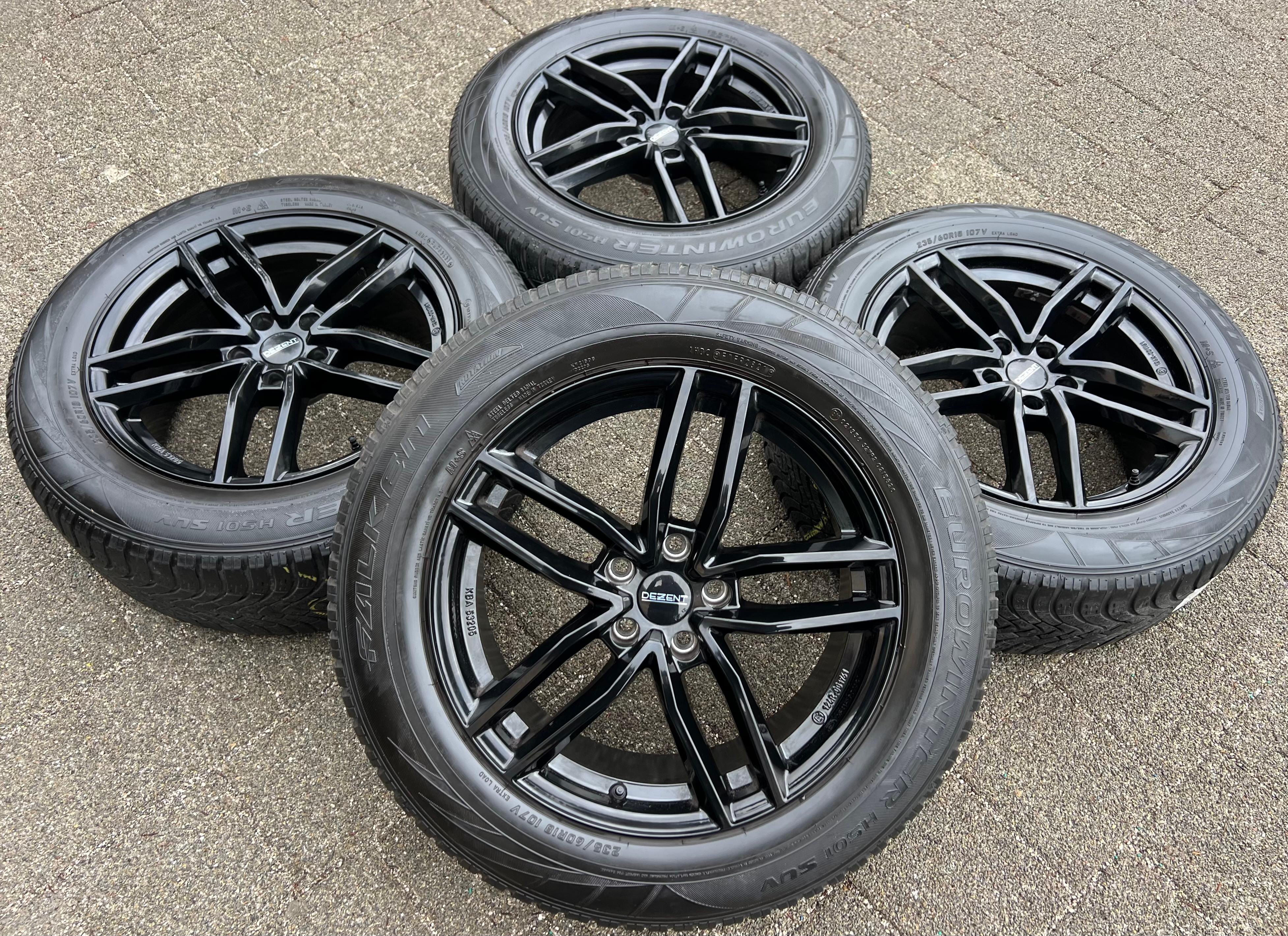 4 DEZENT 18" ALUFELGEN A6 4G F2 Q5 8R FY A4 8K B8 8x18 ET39 FREIHAUS