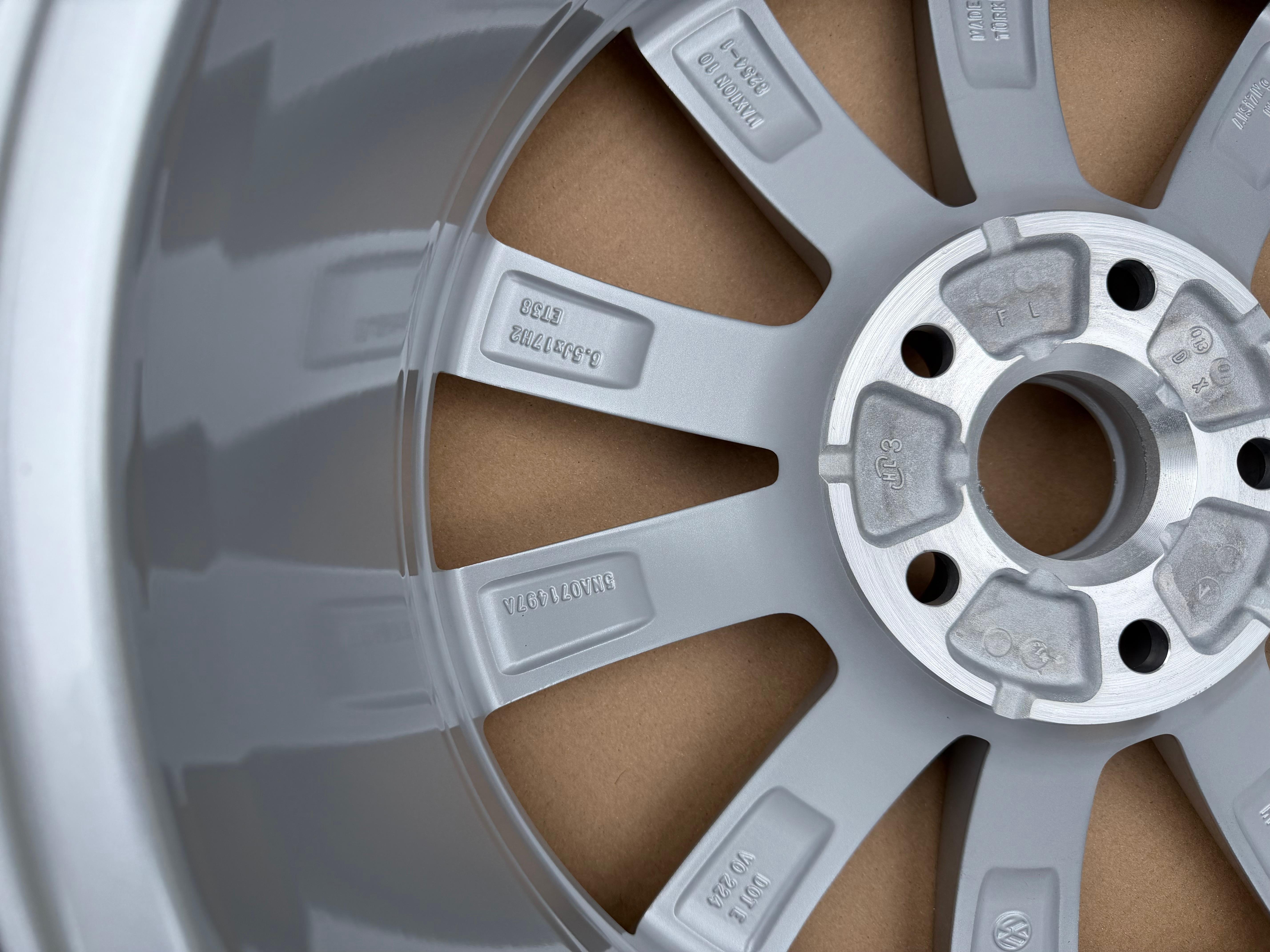 4 llantas de aleación originales de 17" para VW Tiguan II 5NA, 6,5x17 ET38, 5NA071497A, Merano, nuevas