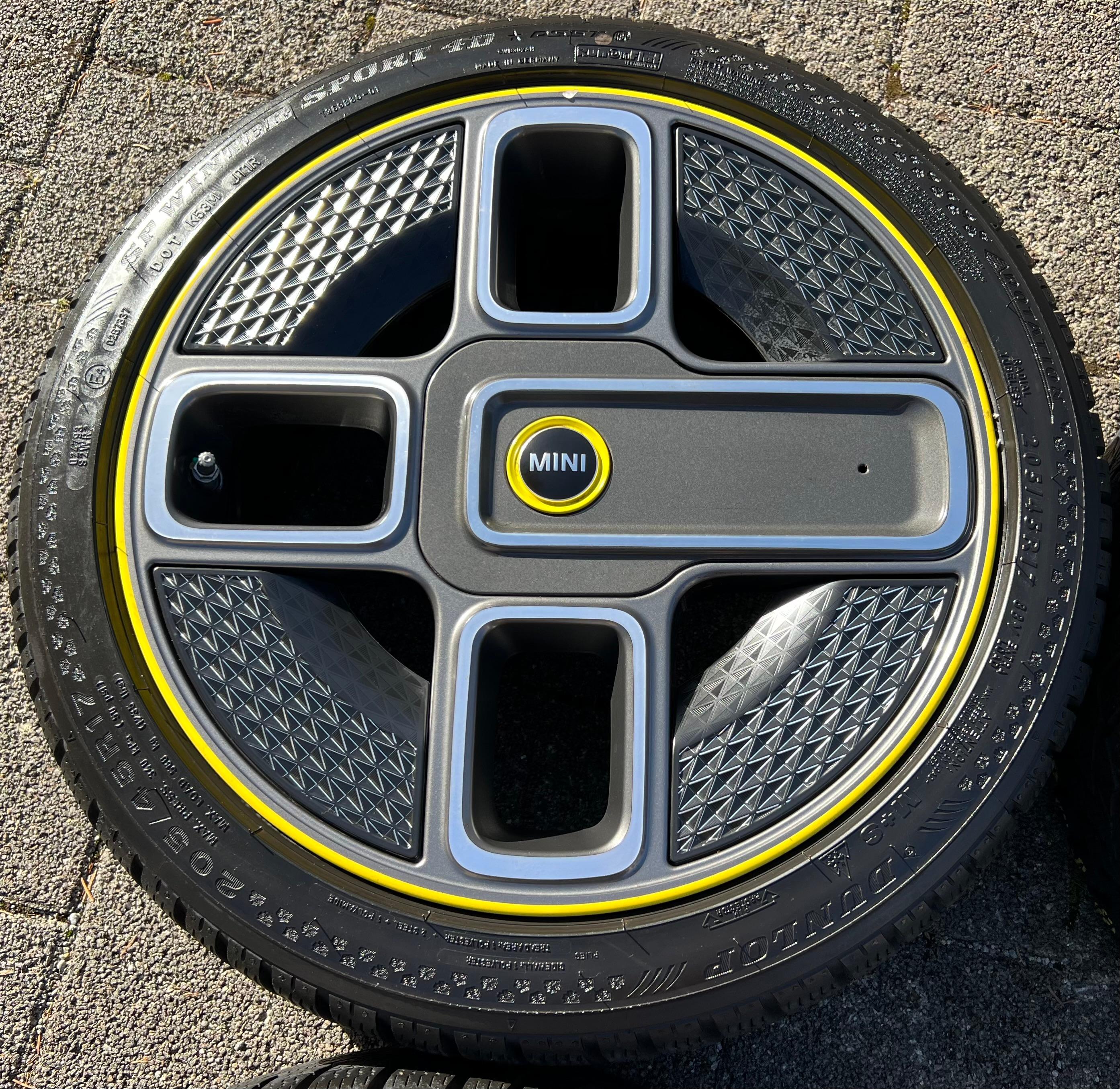 4 LLANTAS ORIGINALES DE INVIERNO DE ALUMINIO 17" MINI F55 F56 F57 ELECTRIC POWER SPOKE 737 6889171