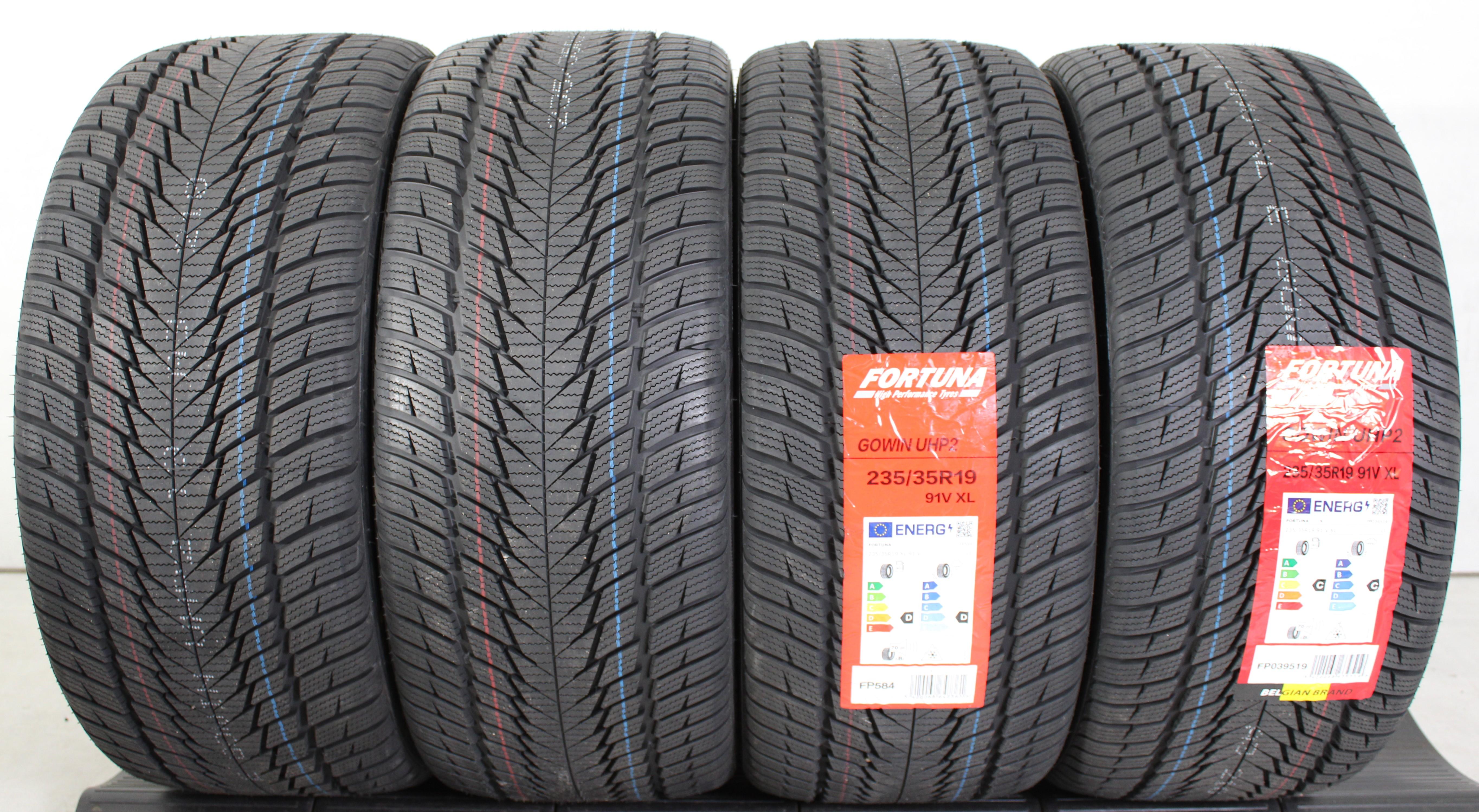 4 x 235/35R19 91V Winterreifen Fortuna GoWin UHP2 2x2023/2x2024 XL