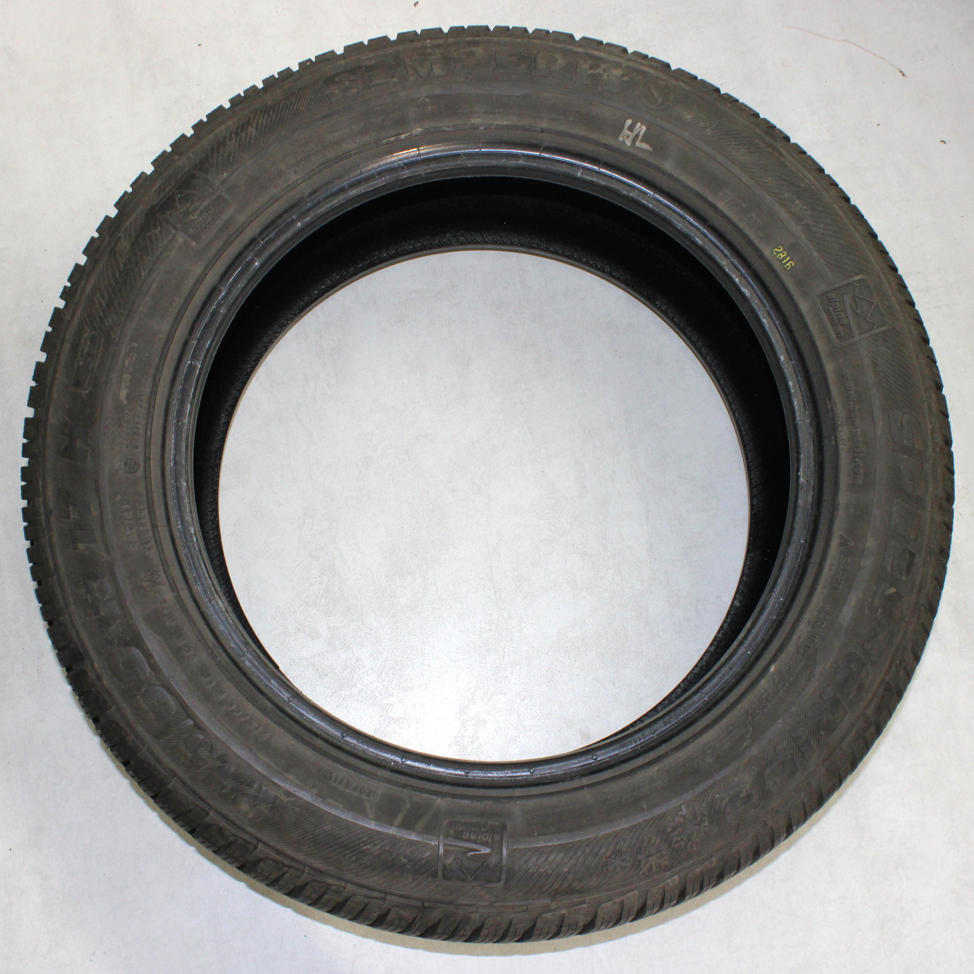 4 x 215/60R17 96H Neumáticos de invierno Semperit Speed-Grip 2 2x5,5-6mm/2x6-6,5mm 2016