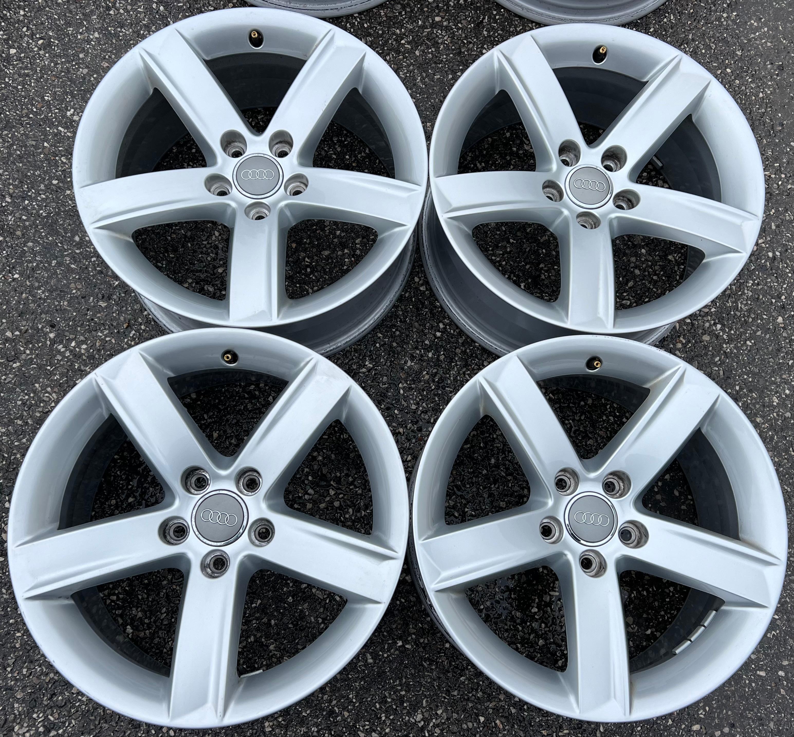 4 ORIGINAL 17" ALUFELGEN ALU FELGEN AUDI A5 8T 8T0071497 7,5x17 ET28 FREIHAUS