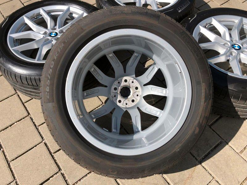 4 ROUES D'ÉTÉ ORIGINALES 19" EN ALUMINIUM BMW X5 G05 X6 G06 STYLING 734
